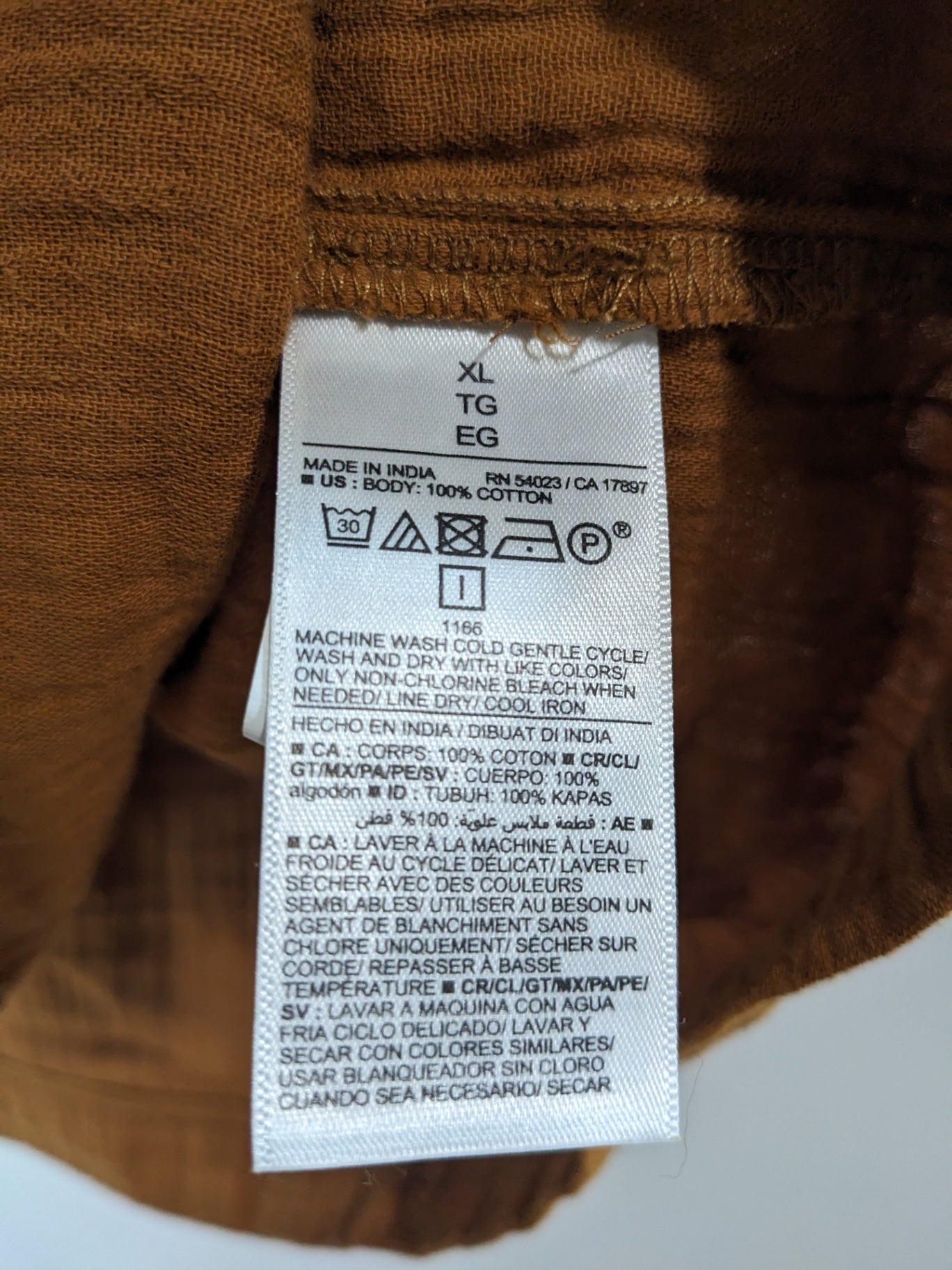 Old Navy Light Brown Blouse - XL