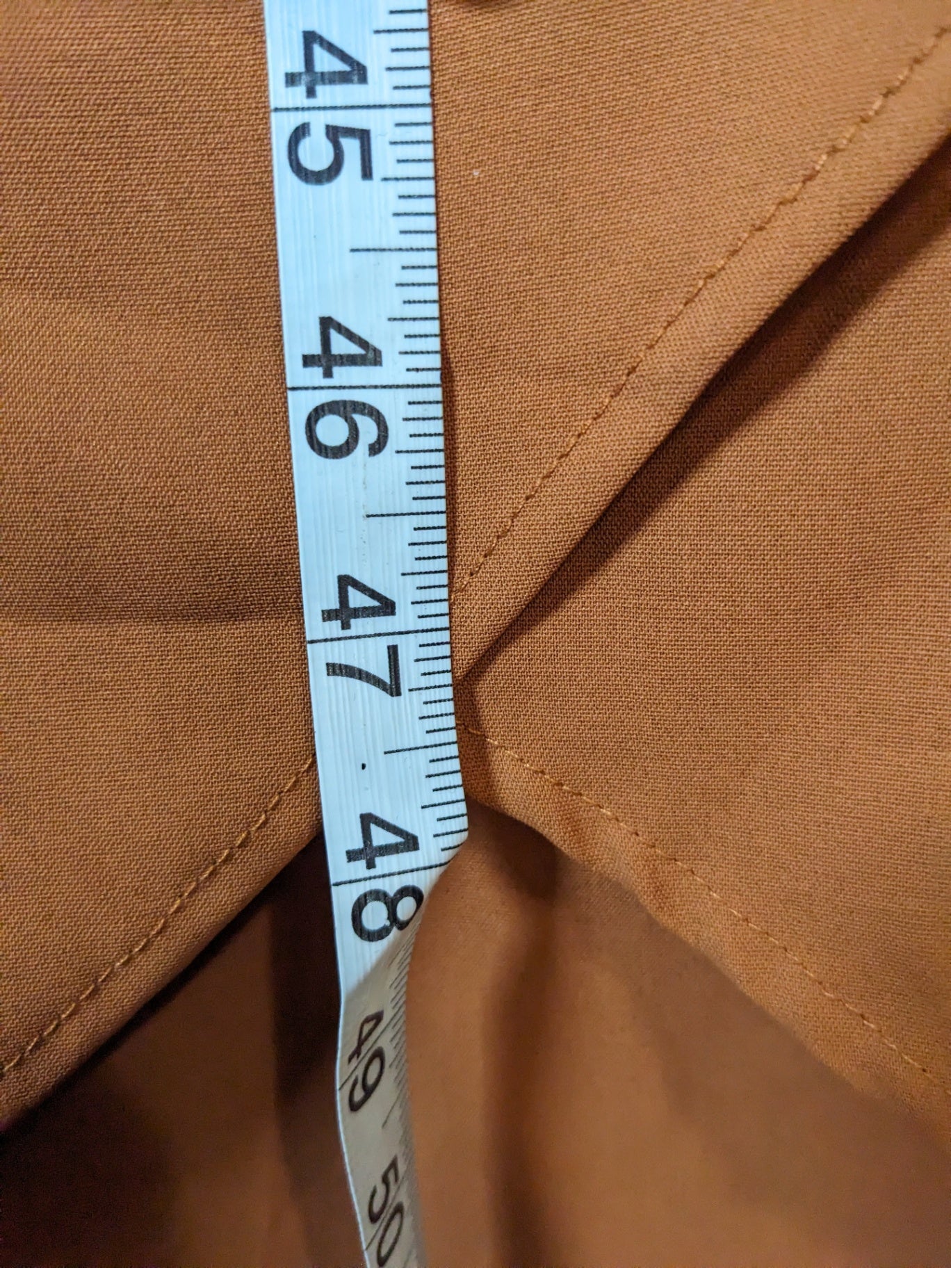 FEHRNVI Camel Maxi Dress - XL