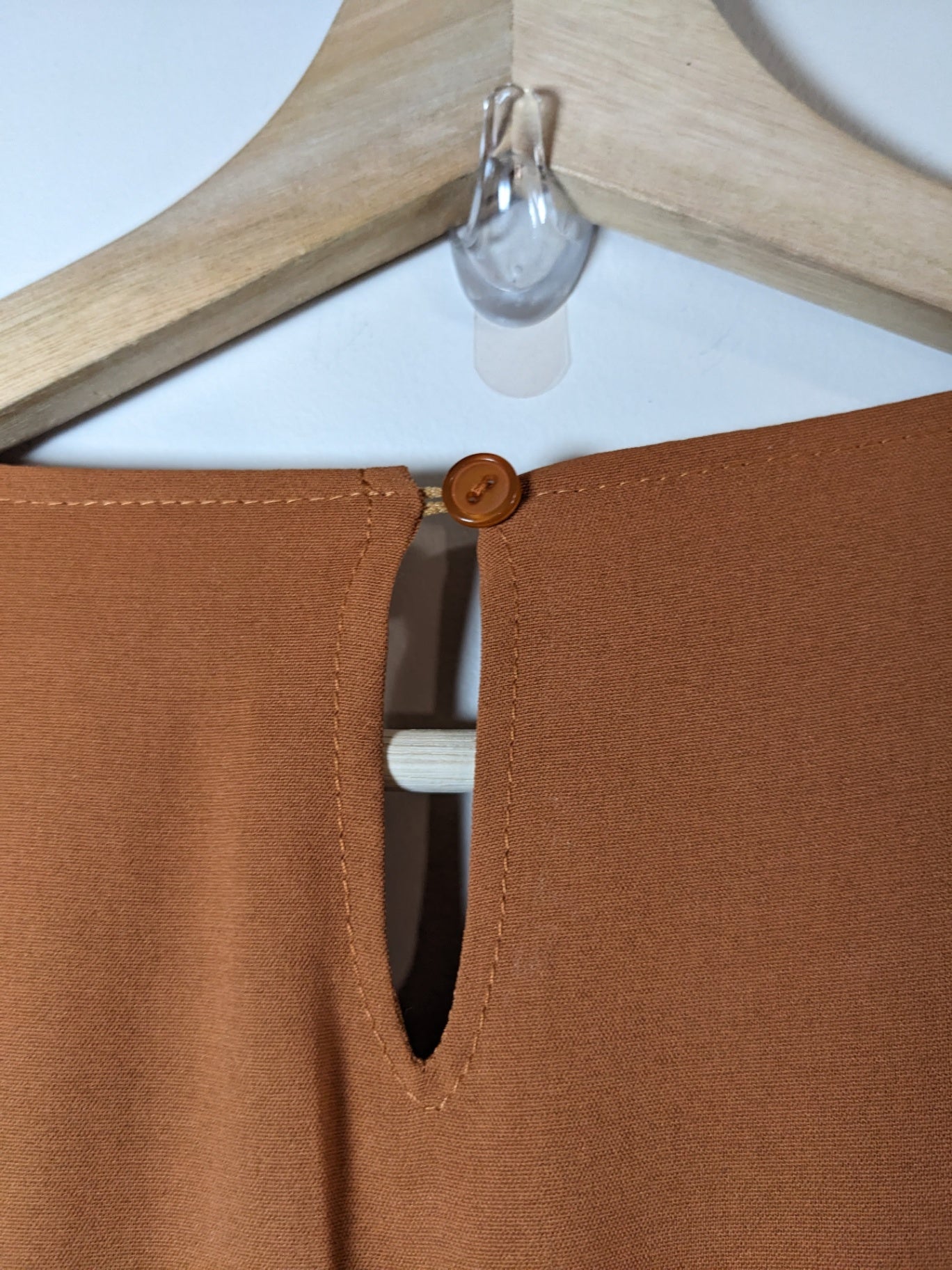 FEHRNVI Camel Maxi Dress - XL