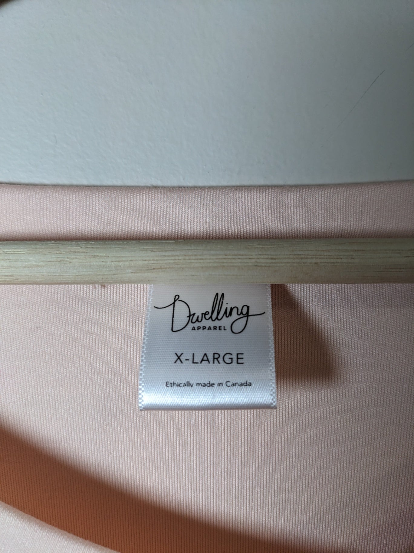 Dwelling Apparel Light Pink Long Sleeve - XL