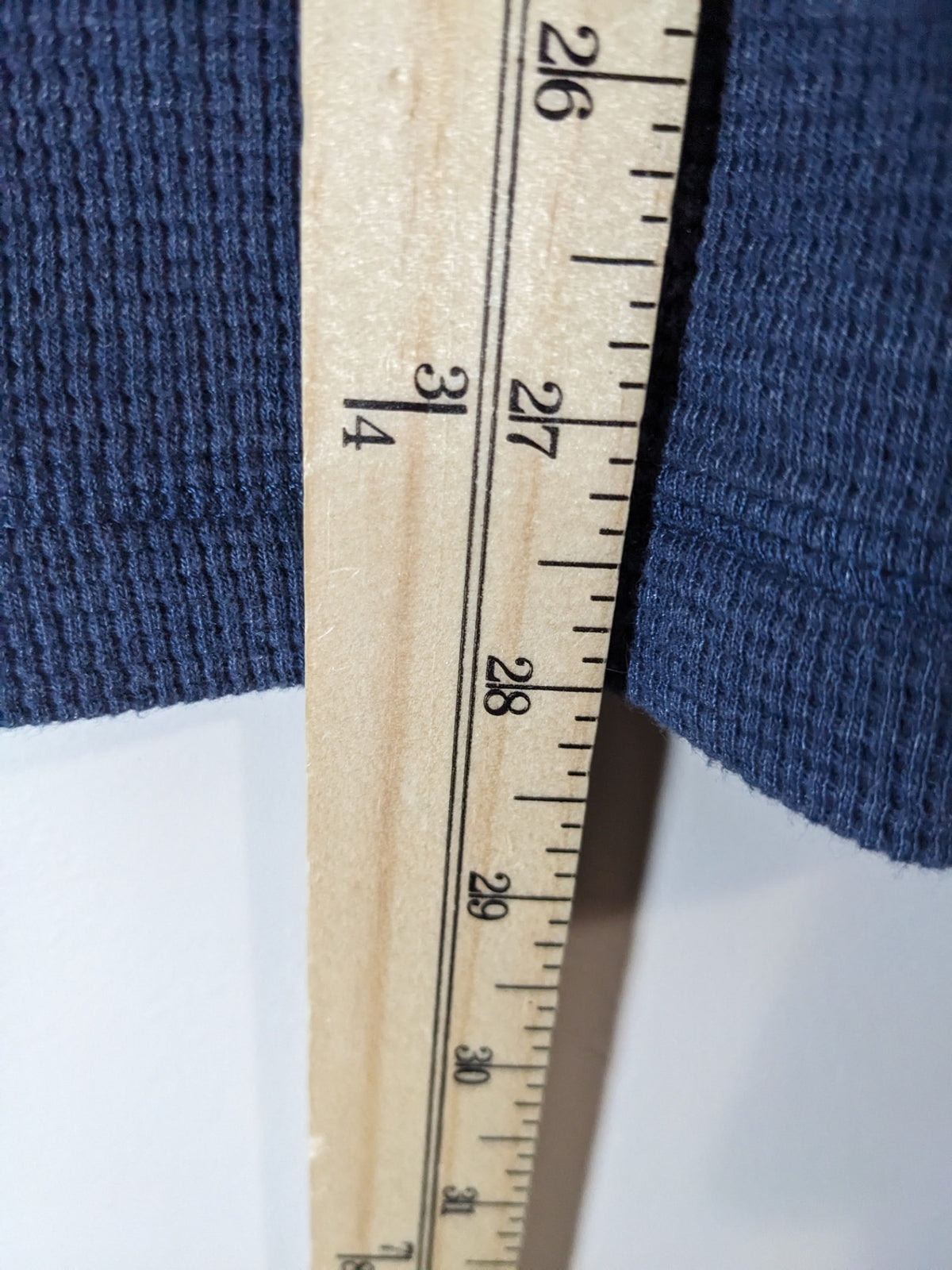 Eddie Bauer Blue Waffle Long Sleeve- XL