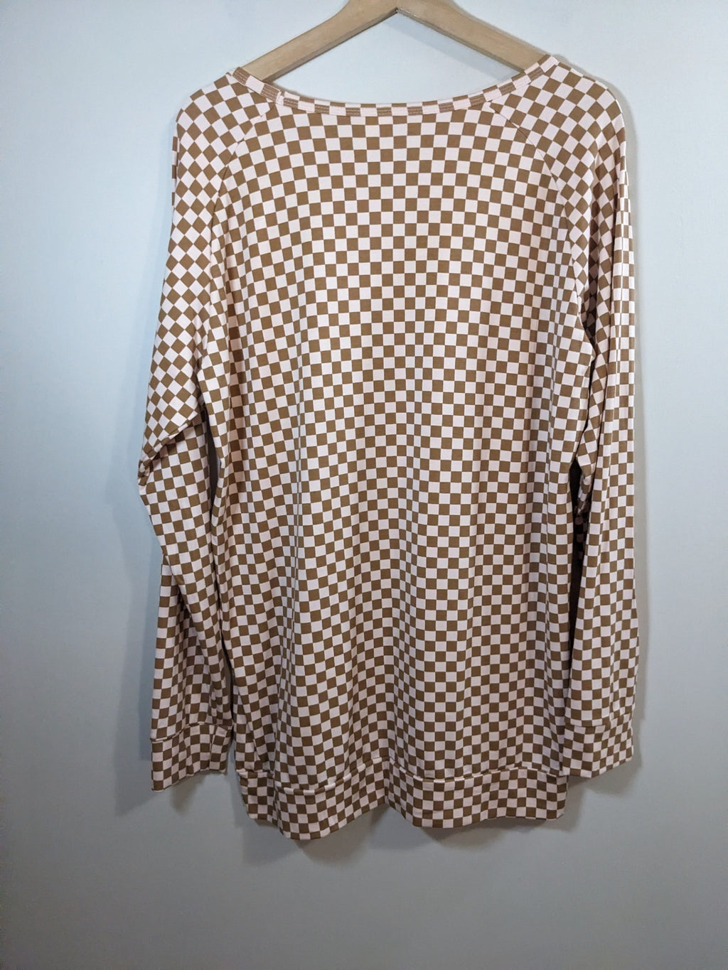 Dwelling Apparel Checkered Long Sleeve - XL