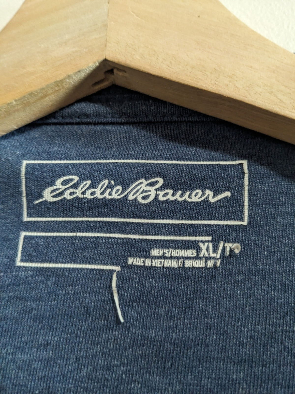 Eddie Bauer Blue Waffle Long Sleeve- XL