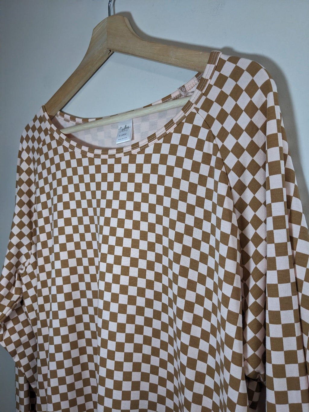 Dwelling Apparel Checkered Long Sleeve - XL