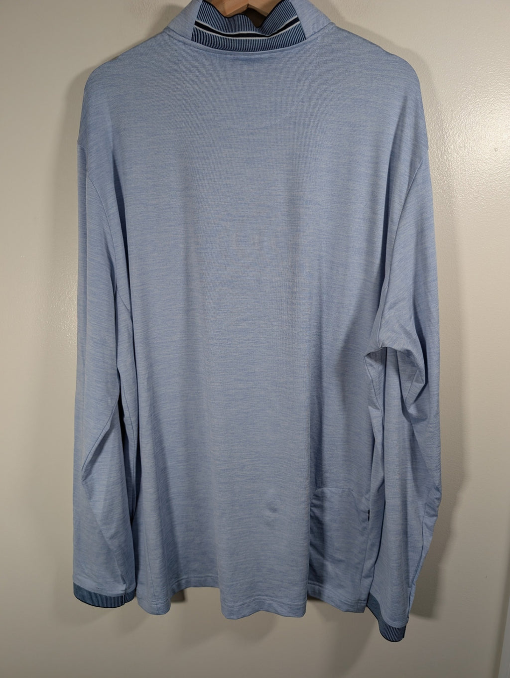 BUGATCHI blue pullover - 2XL