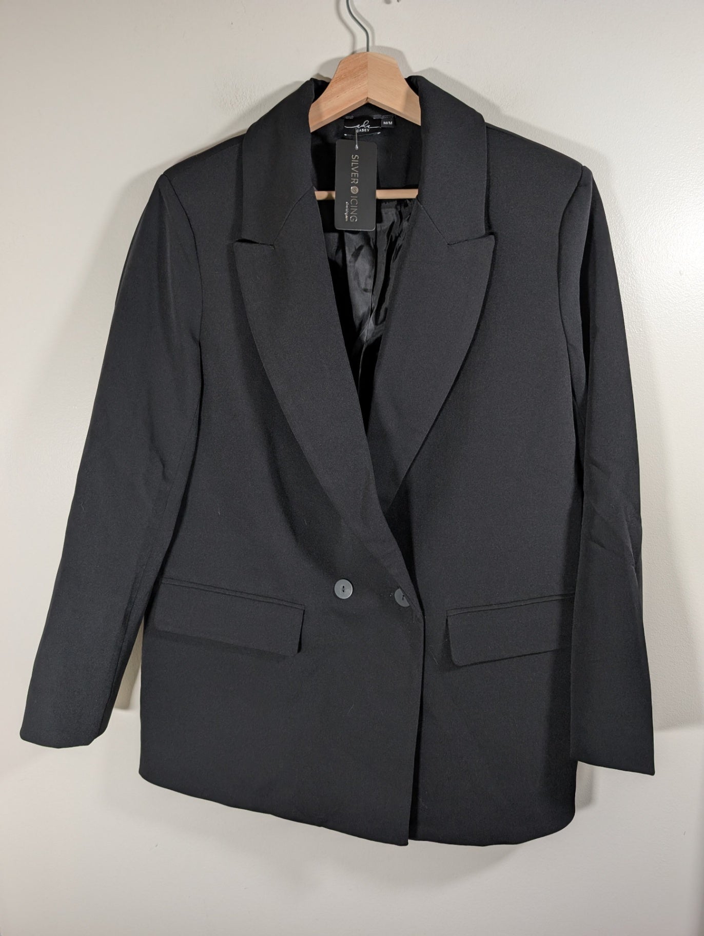 NWT ada casey black boss blazer - Medium