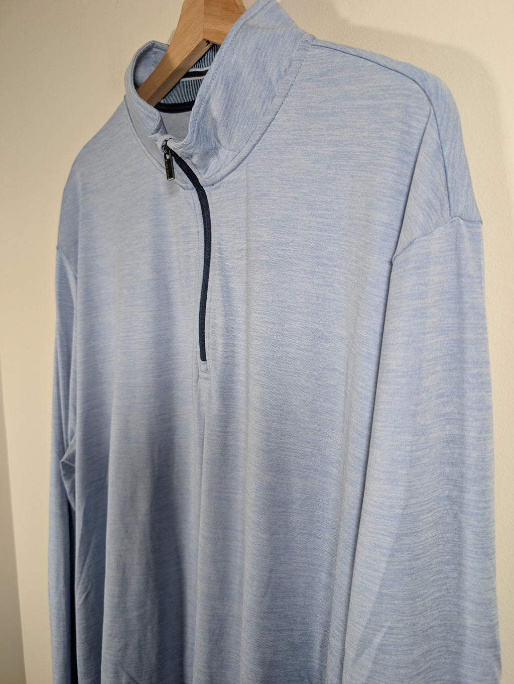 BUGATCHI blue pullover - 2XL