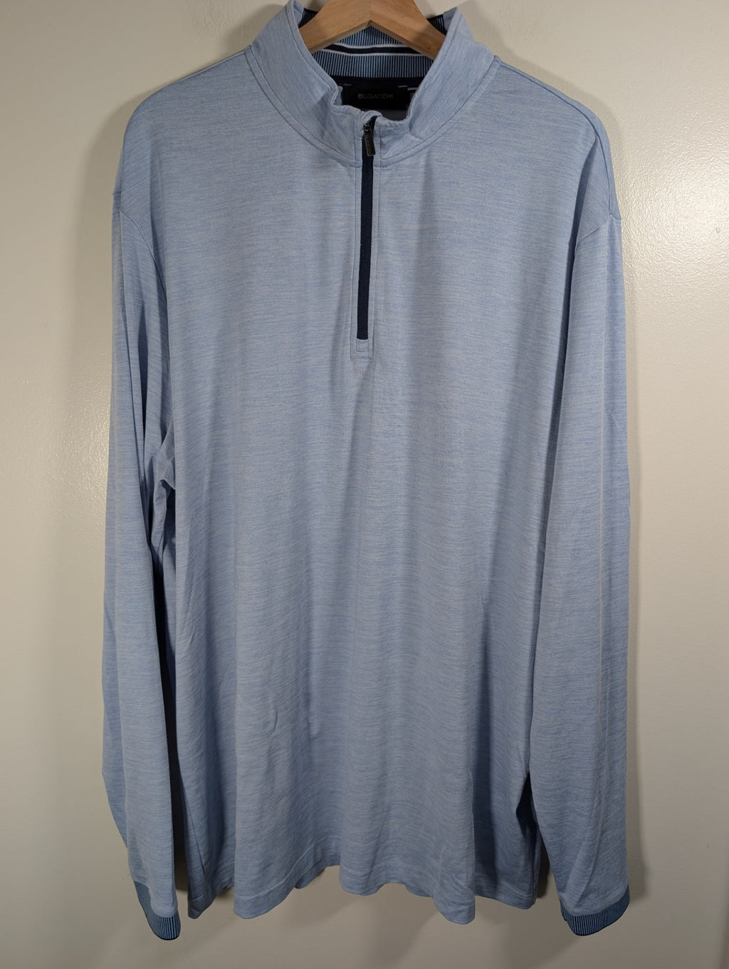 BUGATCHI blue pullover - 2XL
