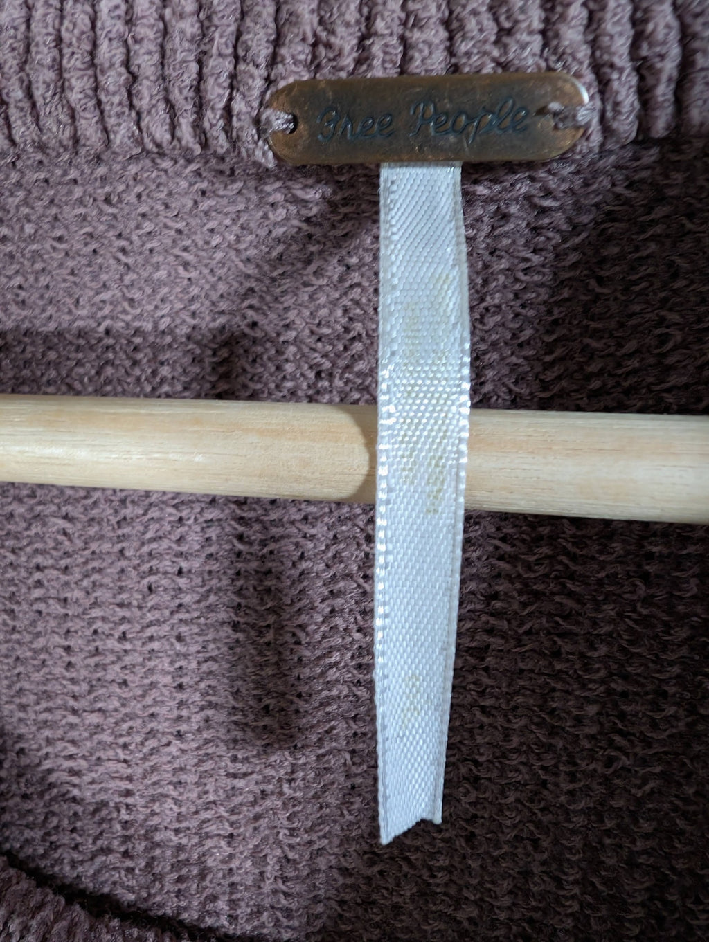 Free People brown slouchy tunic sweater - Small