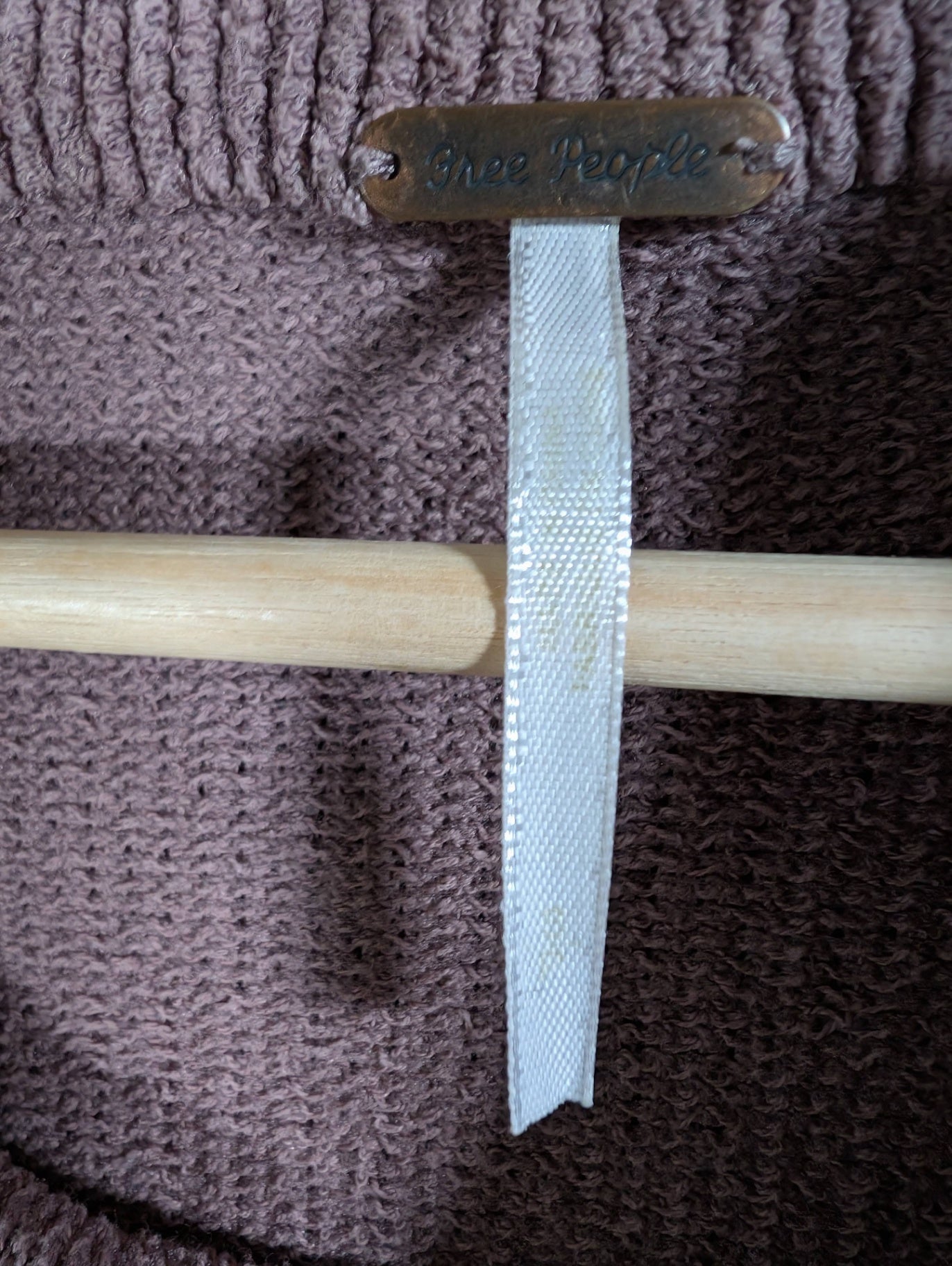 Free People brown slouchy tunic sweater - Small