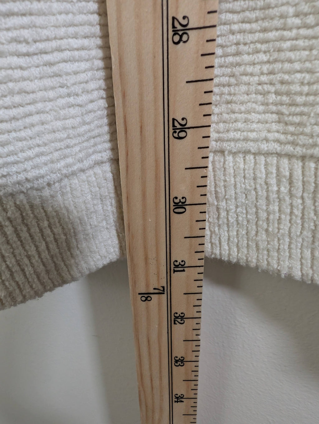 Free People white slouchy tunic sweater - Medium