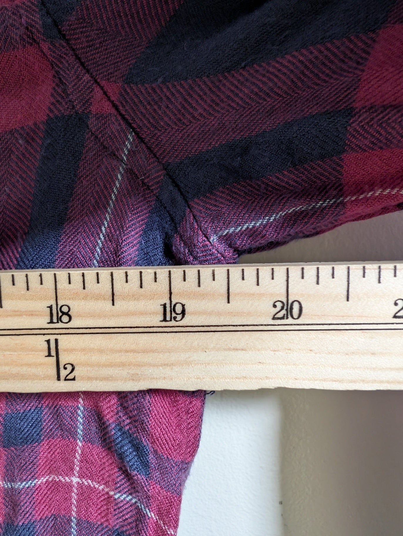 Rails plaid button down - Medium