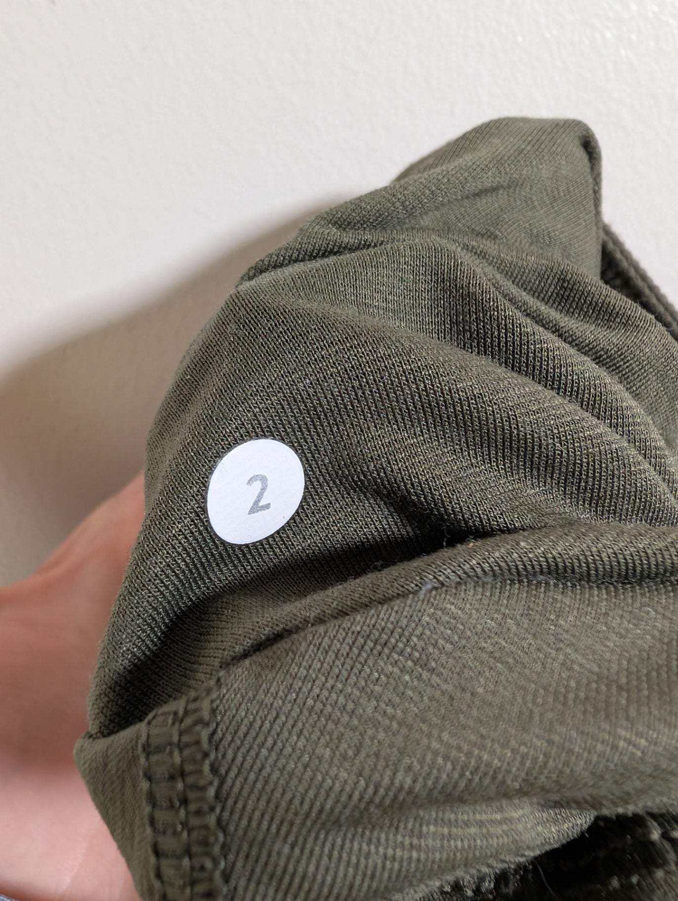 Lululemon green dance studio pants - SZ 2