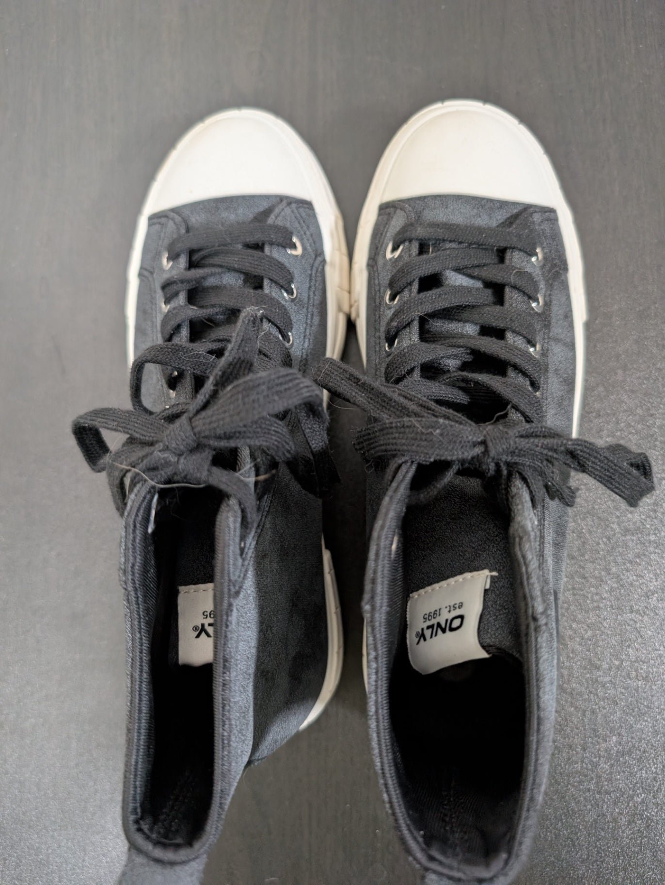 ONLY high top sneaker - SZ 7.5