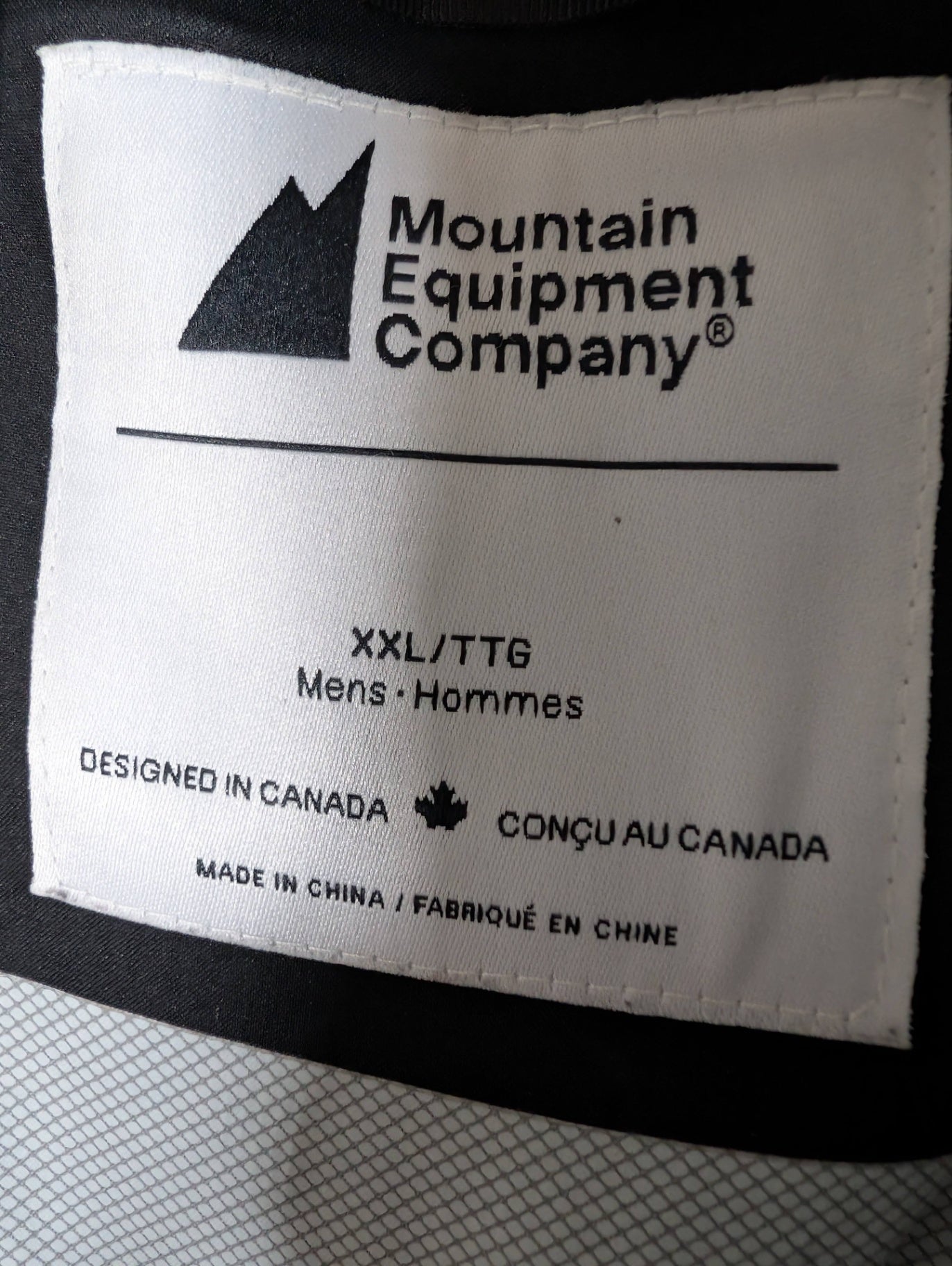 MEC rain jacket - Men's 2XL