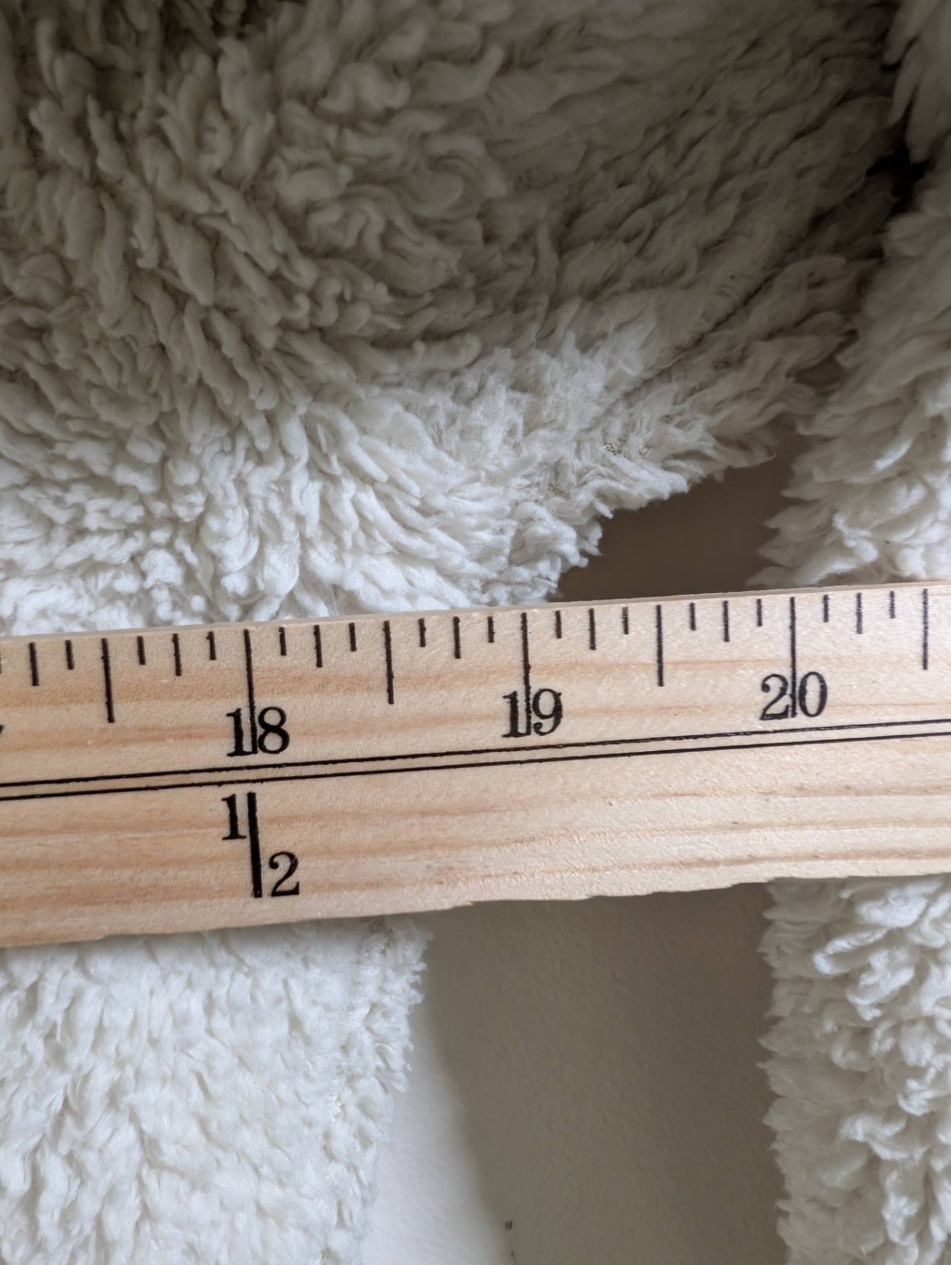 Patagonia white 1/4 zip - Small