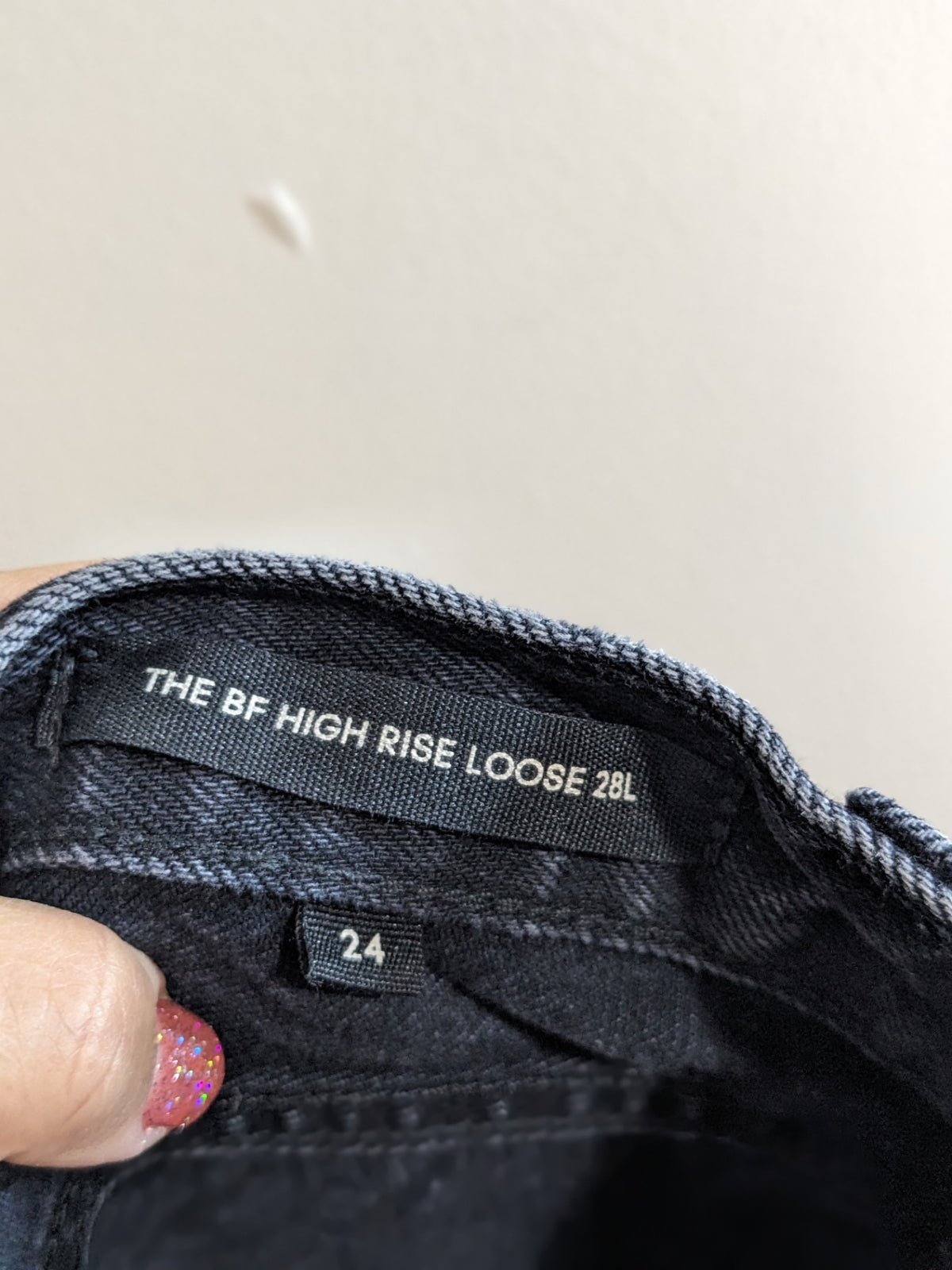 Denim Forum The BF High Rise Loose 28L - sz 24