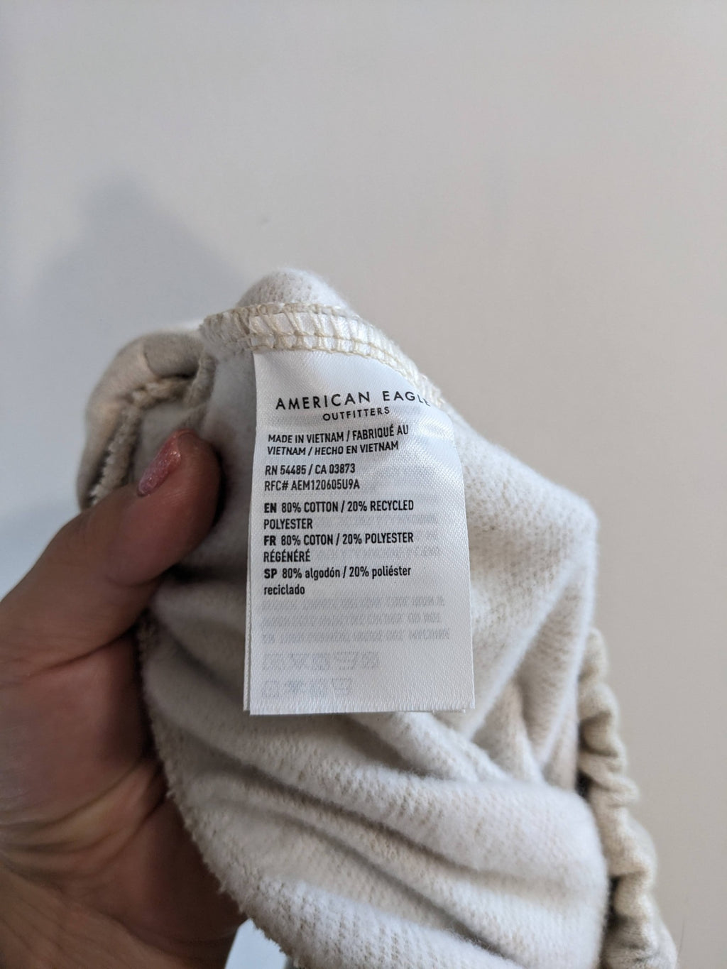 NWT American Eagle Grey Camo Sweatpants - S