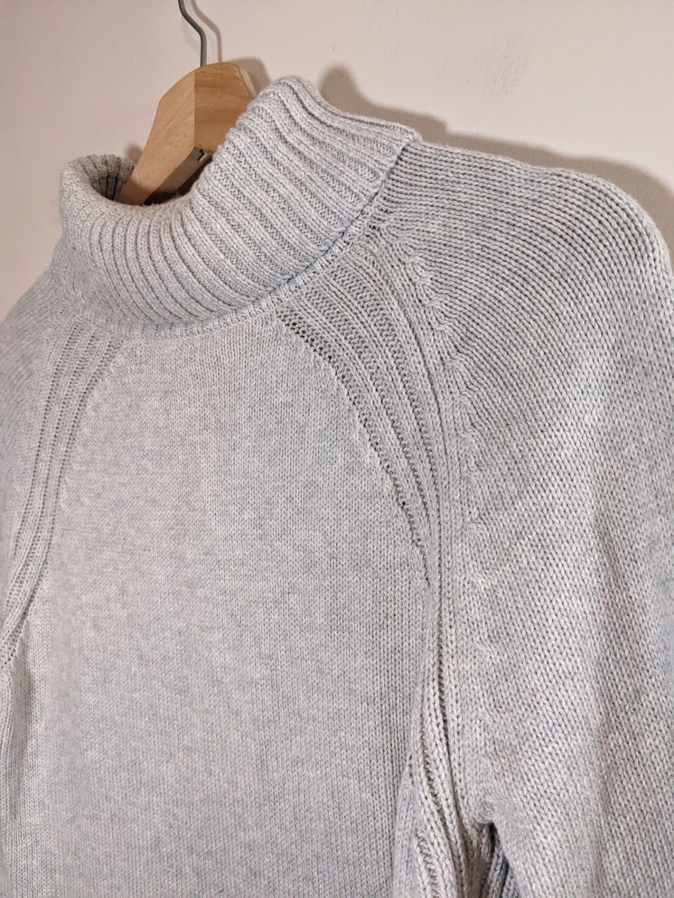 10Tree Grey Turtleneck - S