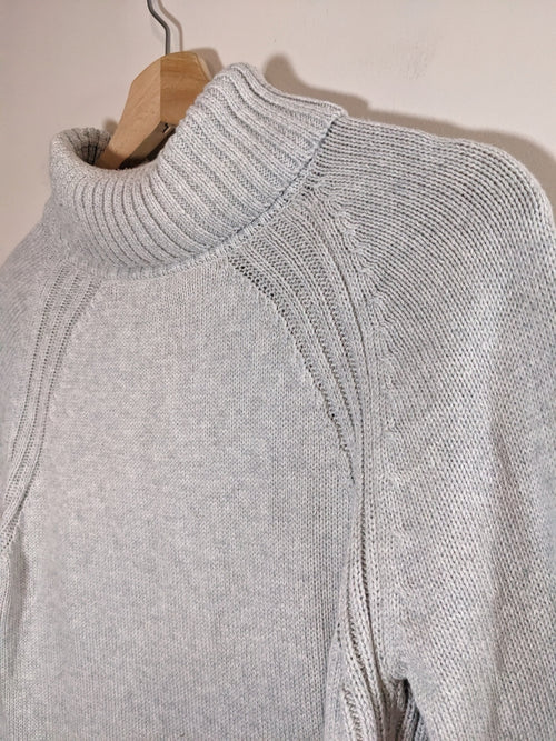 10Tree Grey Turtleneck - S