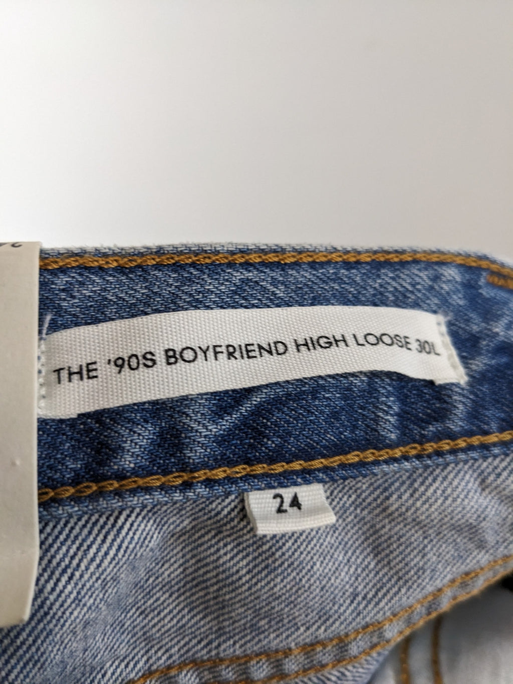 NWT Denim Forum The 90's Boyfriend Jeans - sz 24
