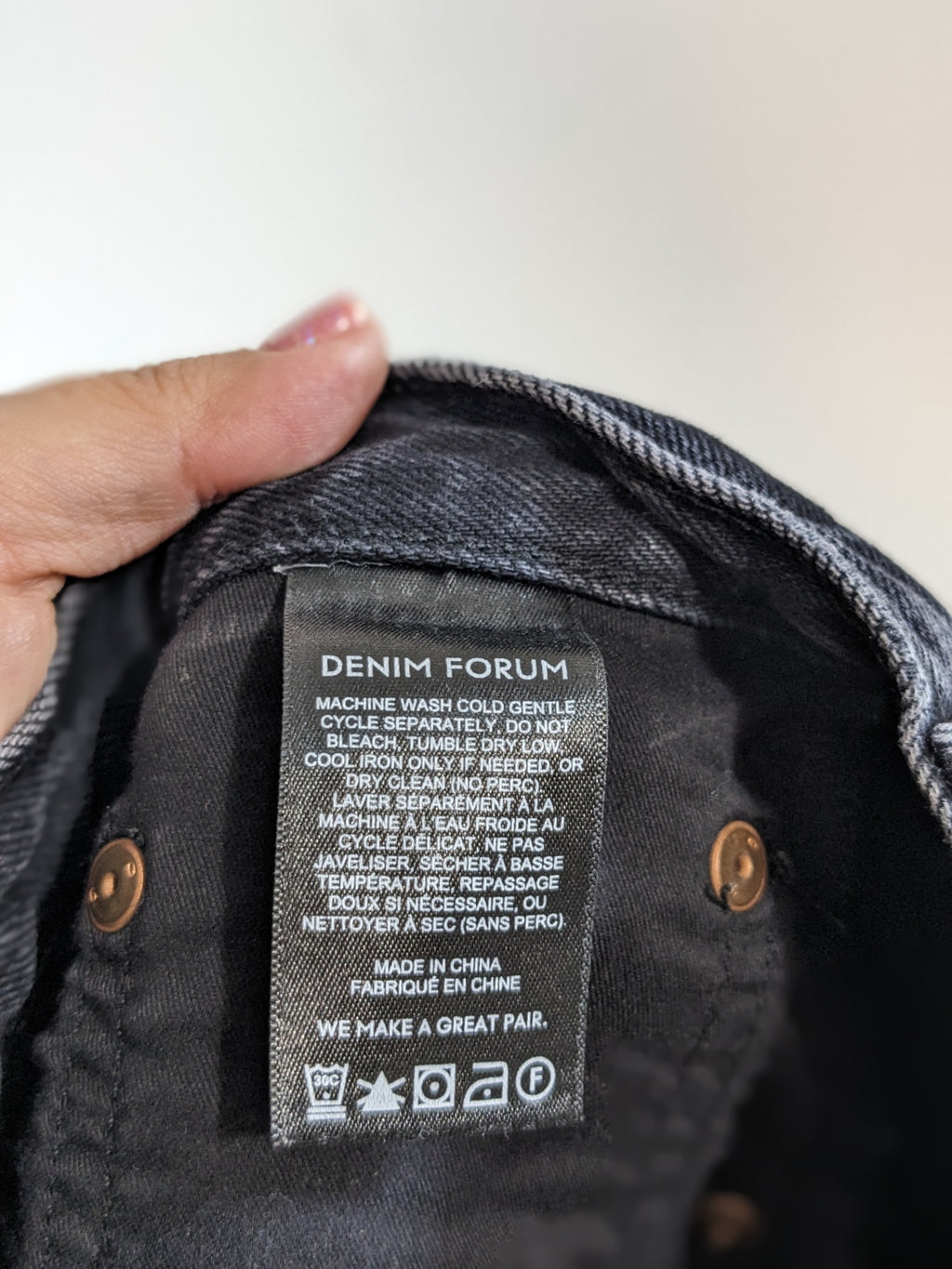 Denim Forum The BF High Rise Loose 28L - sz 24