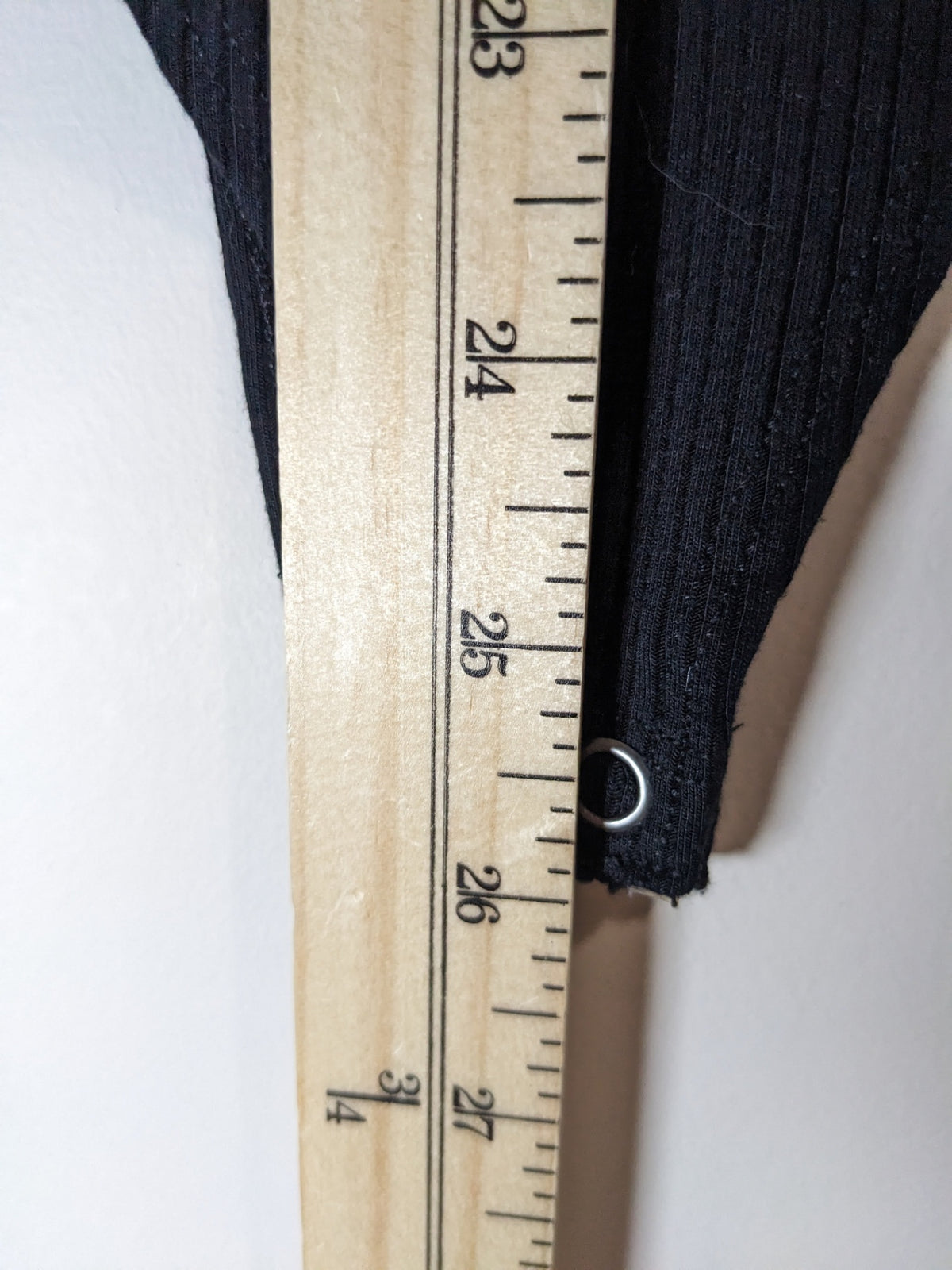 American Eagle Black Long Sleeve Bodysuit - S