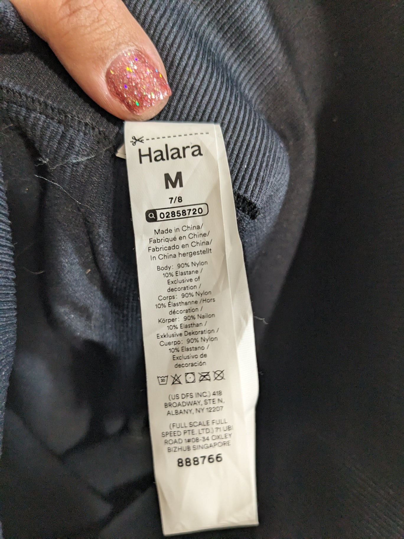 Halara Seamless Flow Butt Lifting 7/8 Leggings - M