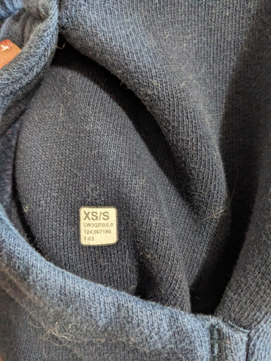 Lululemon Blue Zip Up - XS/S