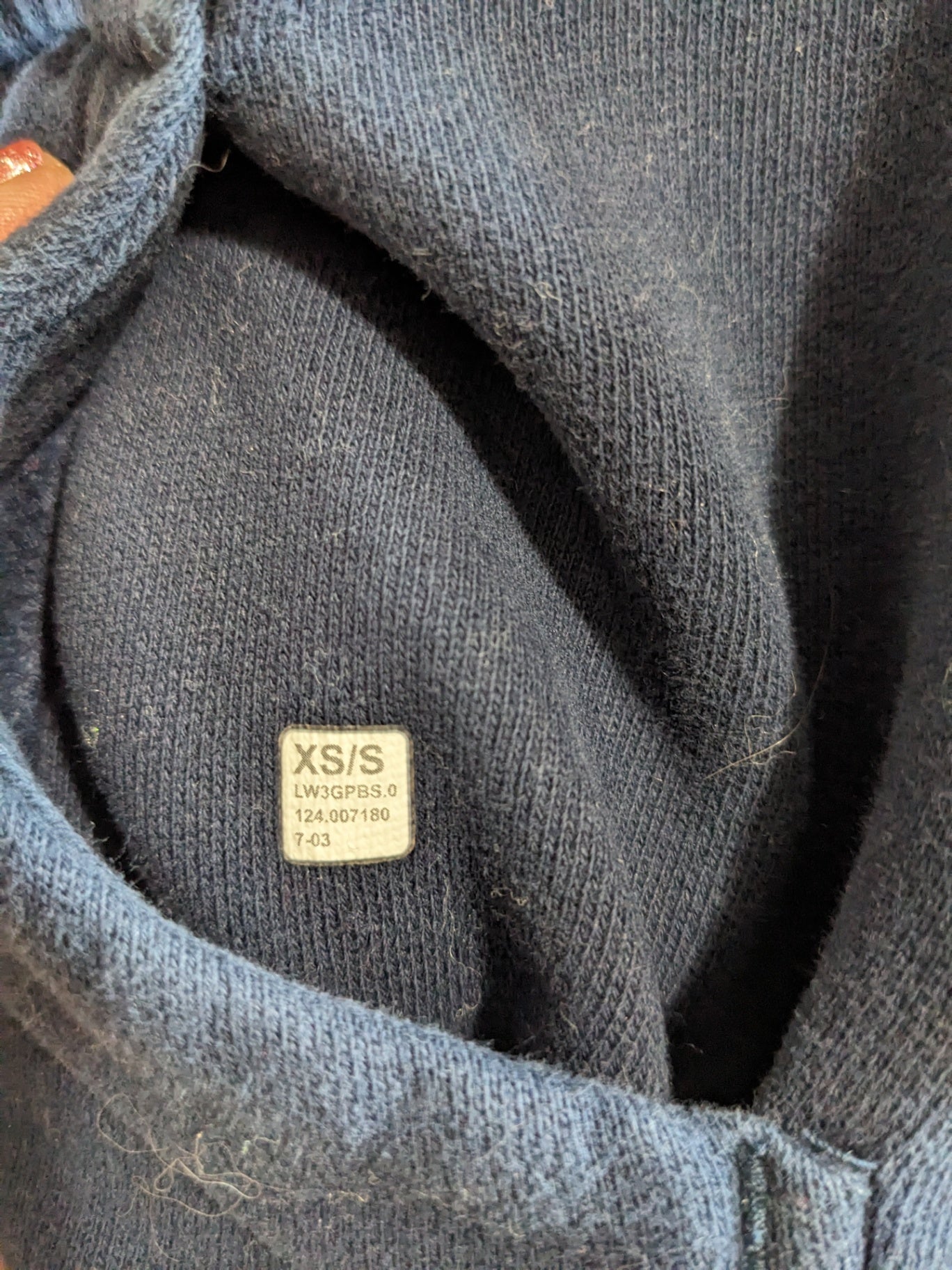 Lululemon Blue Zip Up - XS/S