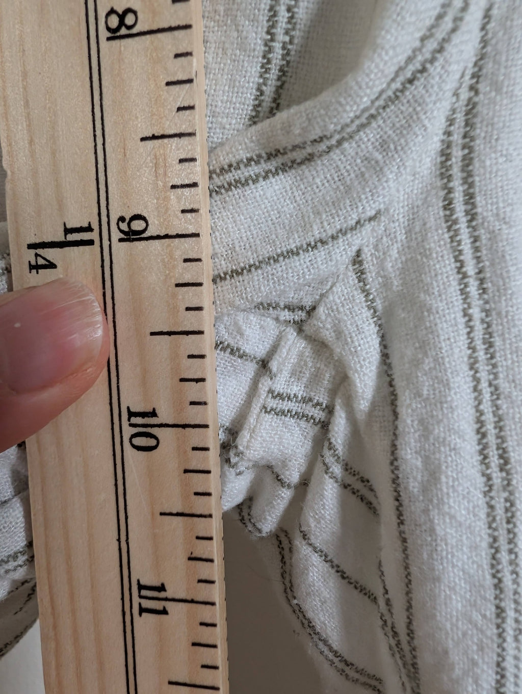 Suzy Shier linen-blend pants - XS