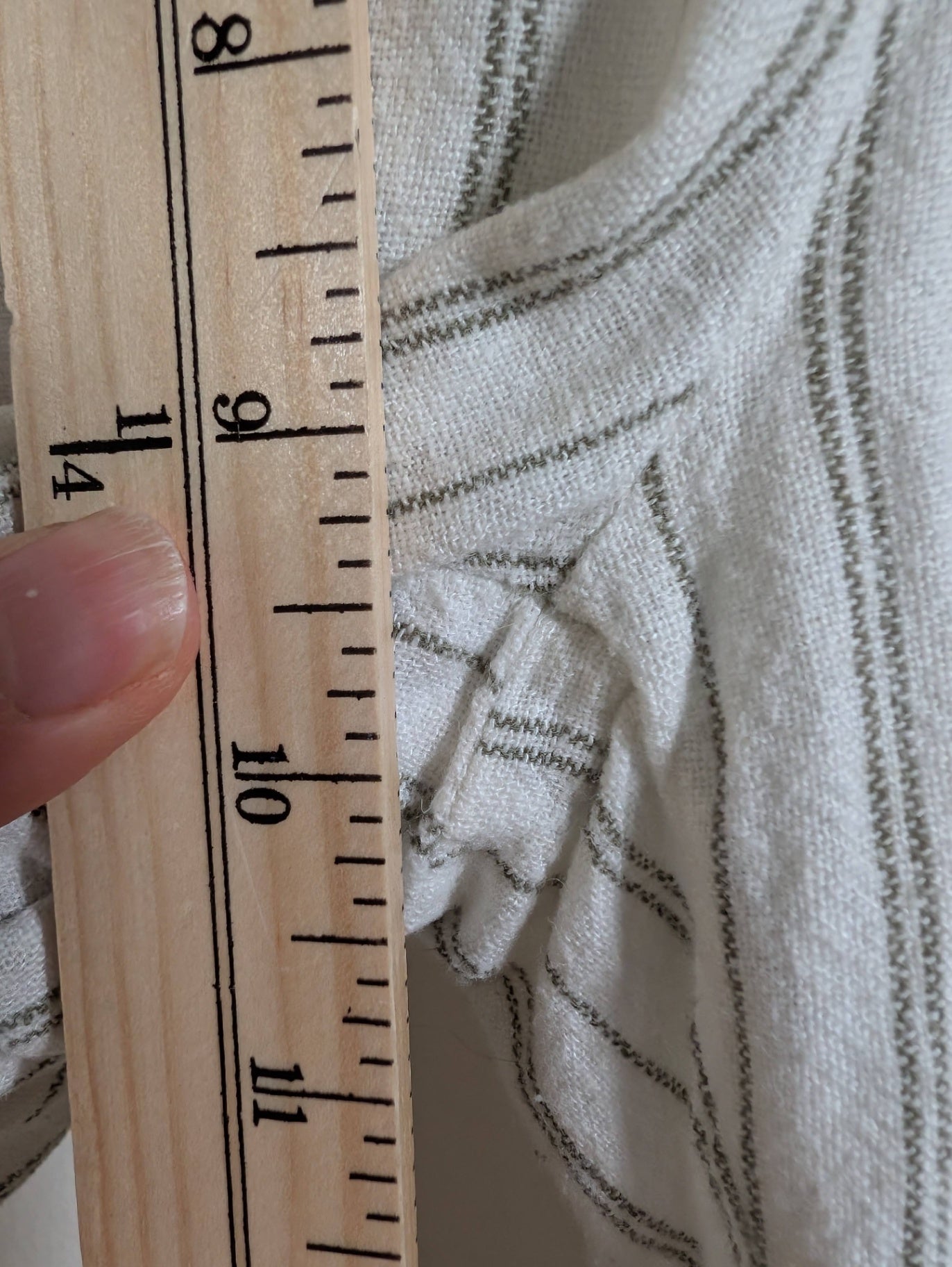 Suzy Shier linen-blend pants - XS