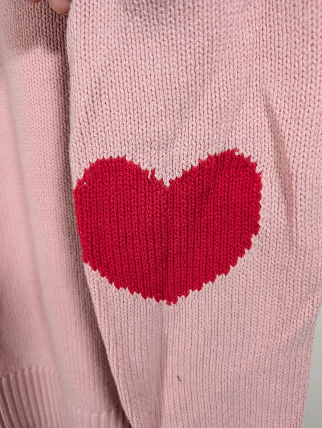 Joe Fresh heart sleeve sweater - XS