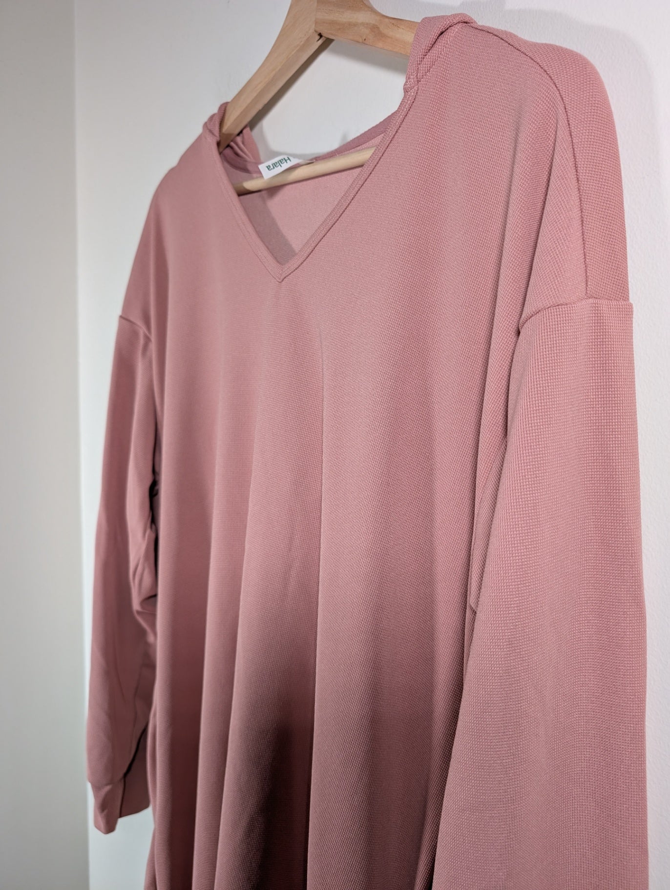 Halara long-sleeve hoodie dress - Small