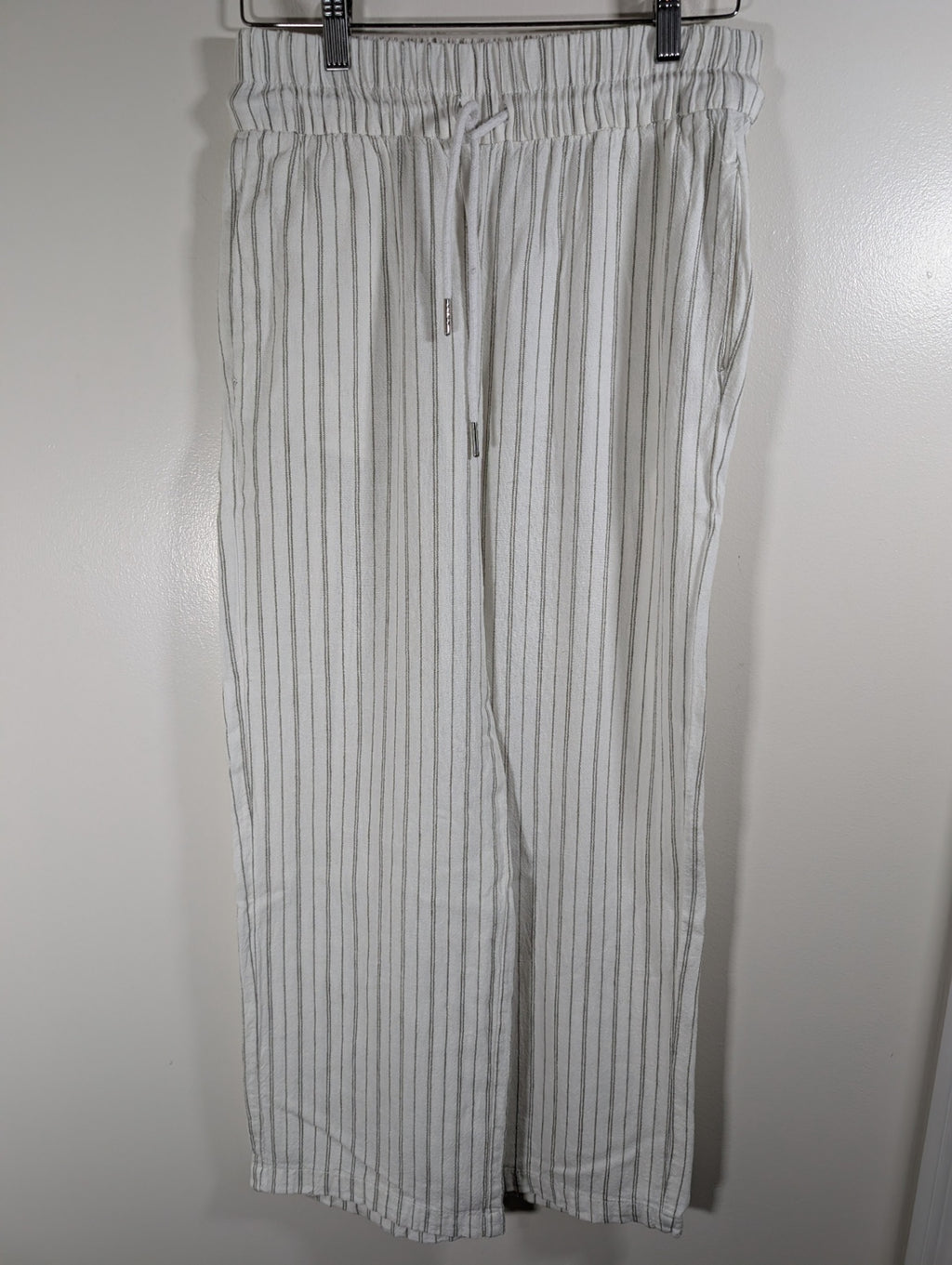 Suzy Shier linen-blend pants - XS