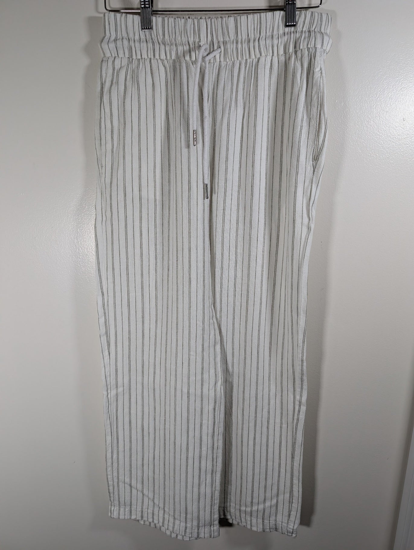 Suzy Shier linen-blend pants - XS