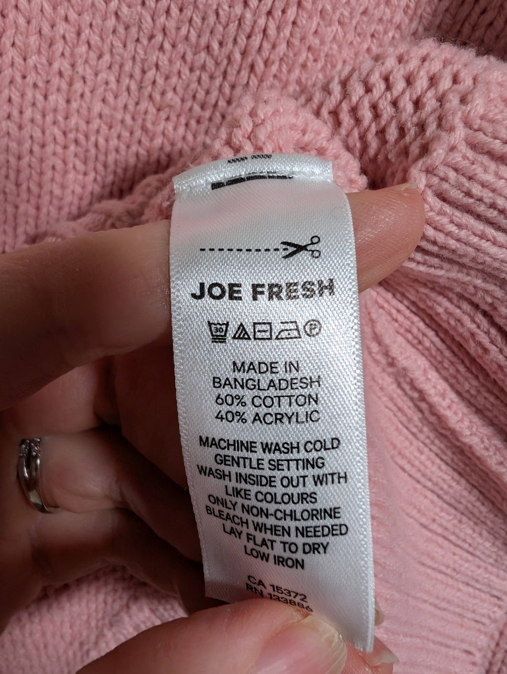 Joe Fresh heart sleeve sweater - XS