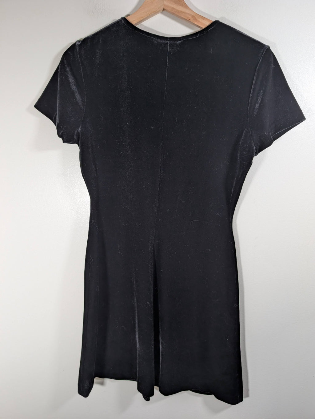 Paris Sport Club black velvet dress - Medium