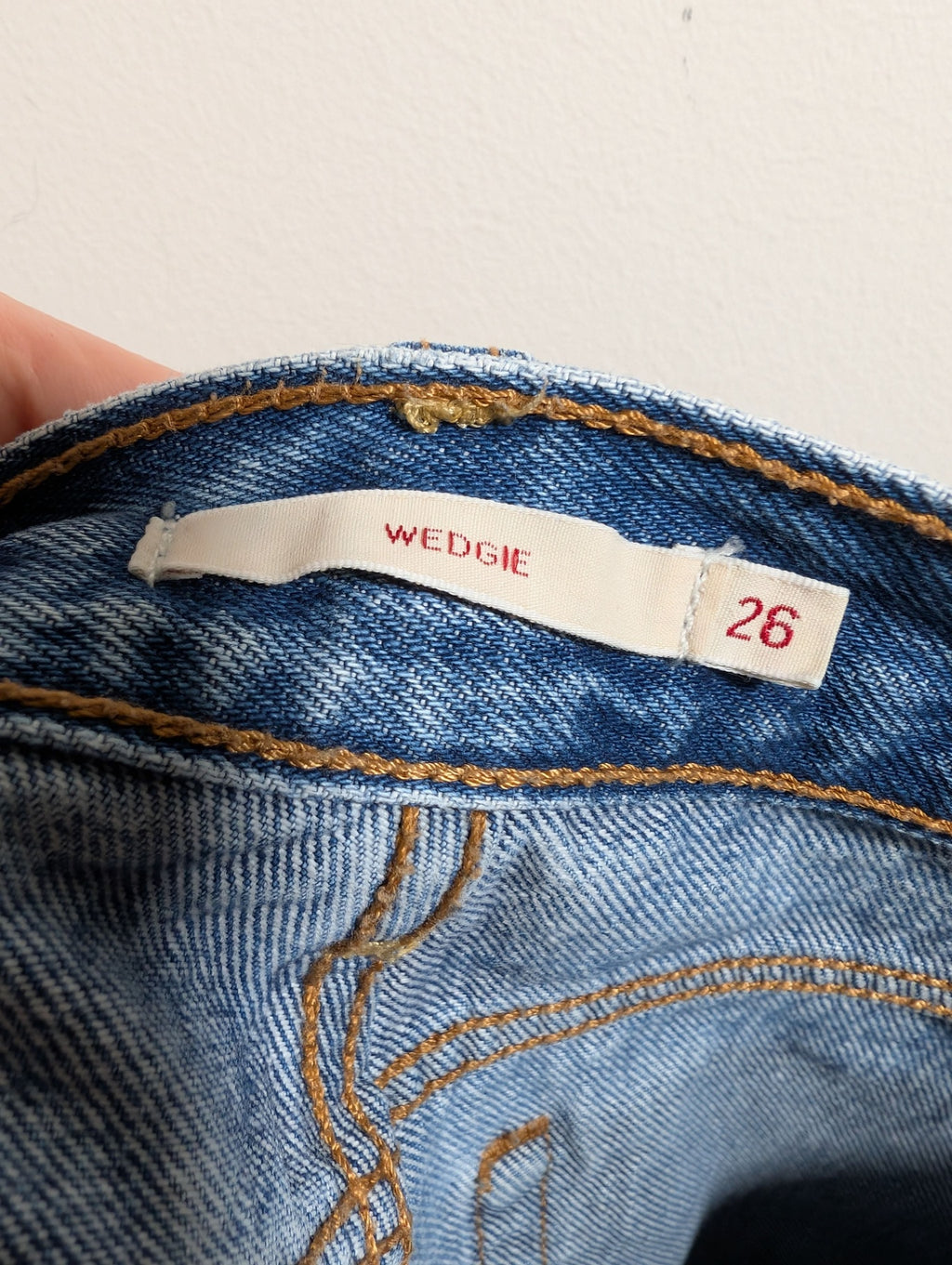 Levi's wedgie jeans - SZ 26