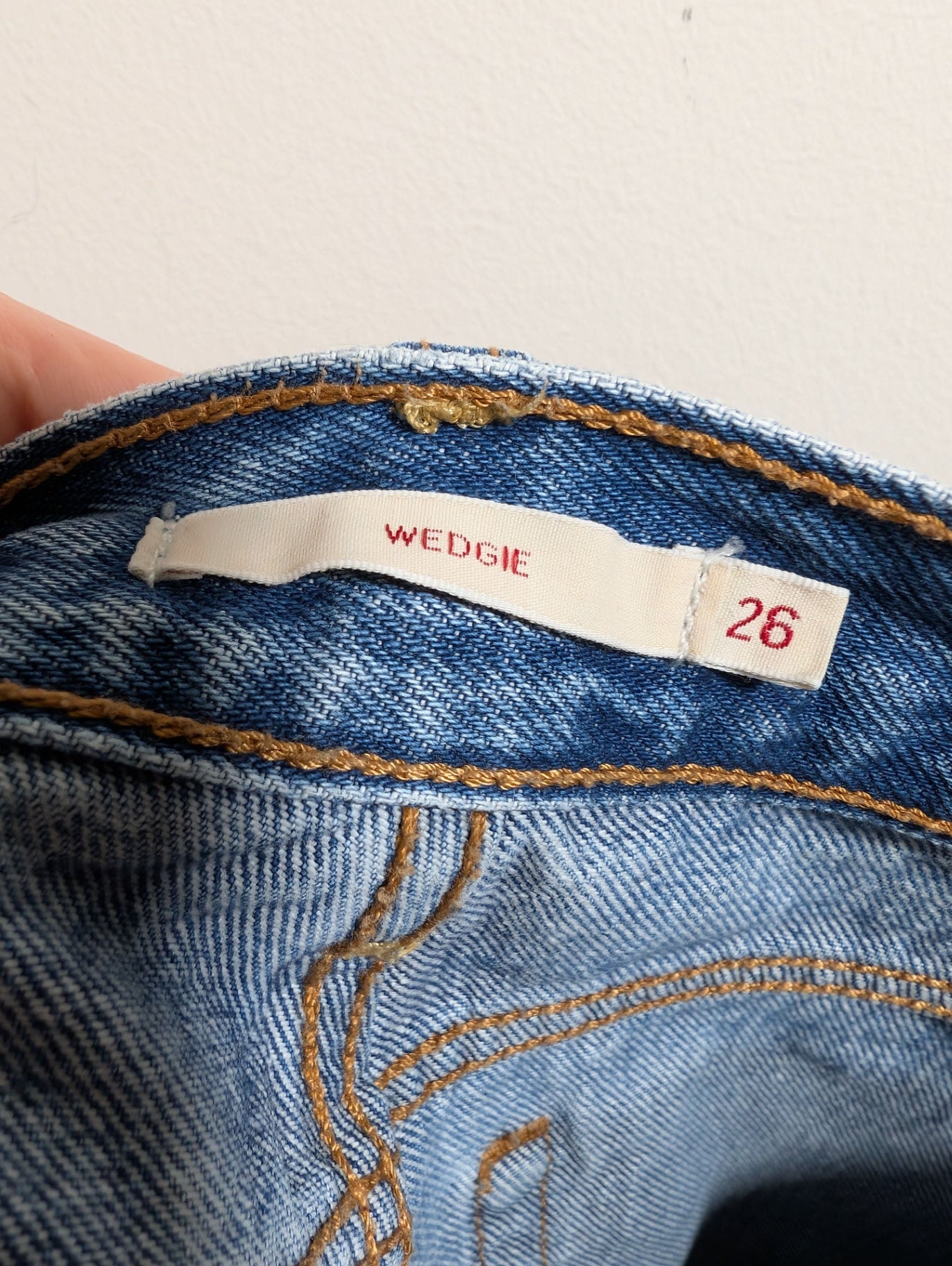 Levi's wedgie jeans - SZ 26