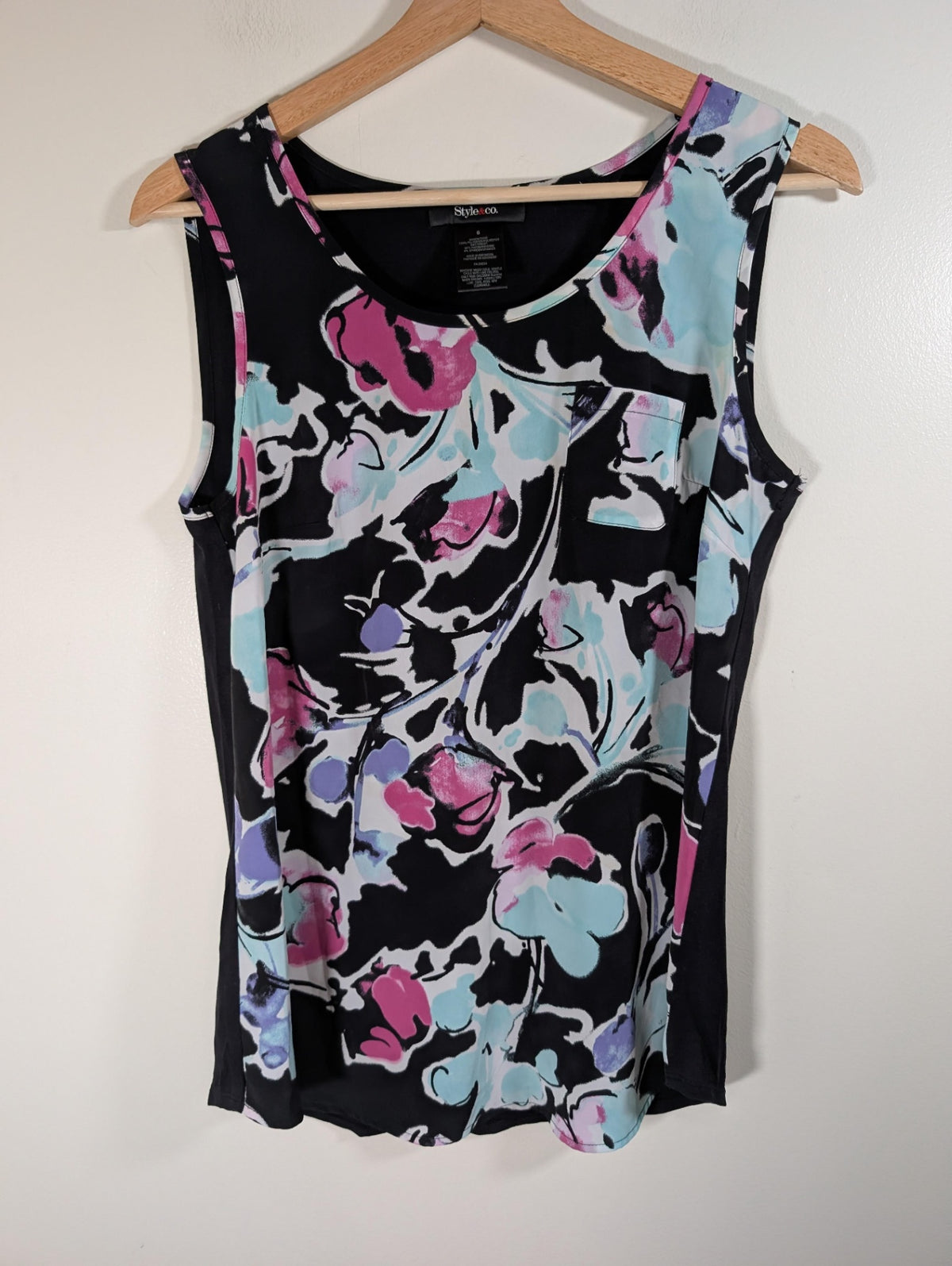Style&co. floral blouse - sz 6