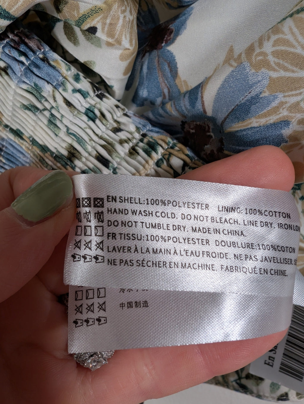 En Saison crop blouse - Large