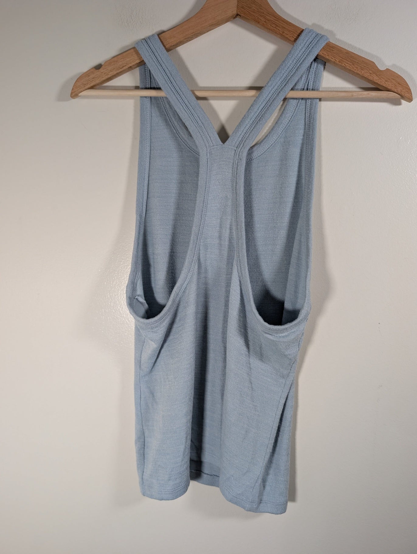 Wilfred blue racerback knit tank - Large