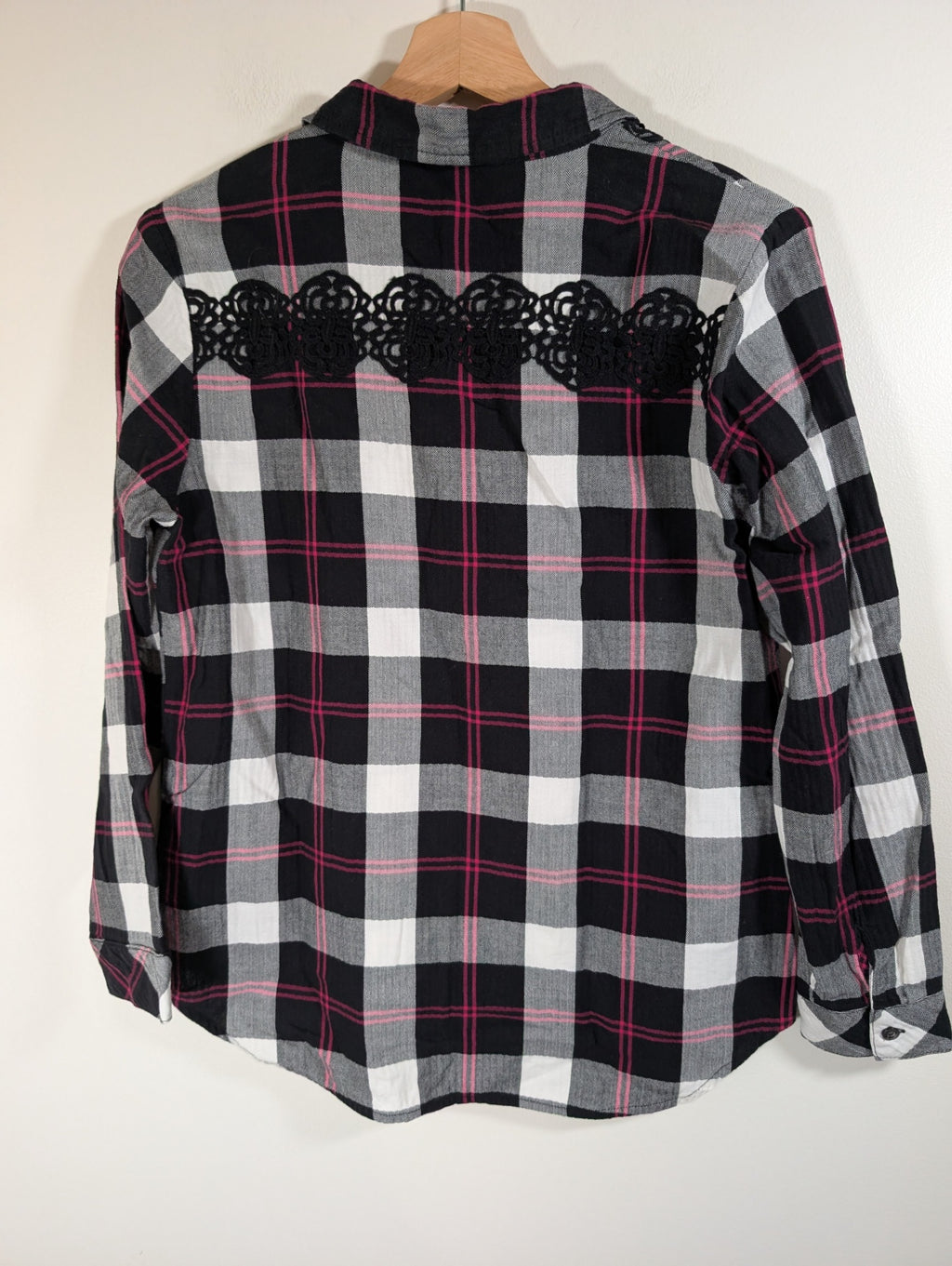 Tribal plaid button down - Medium