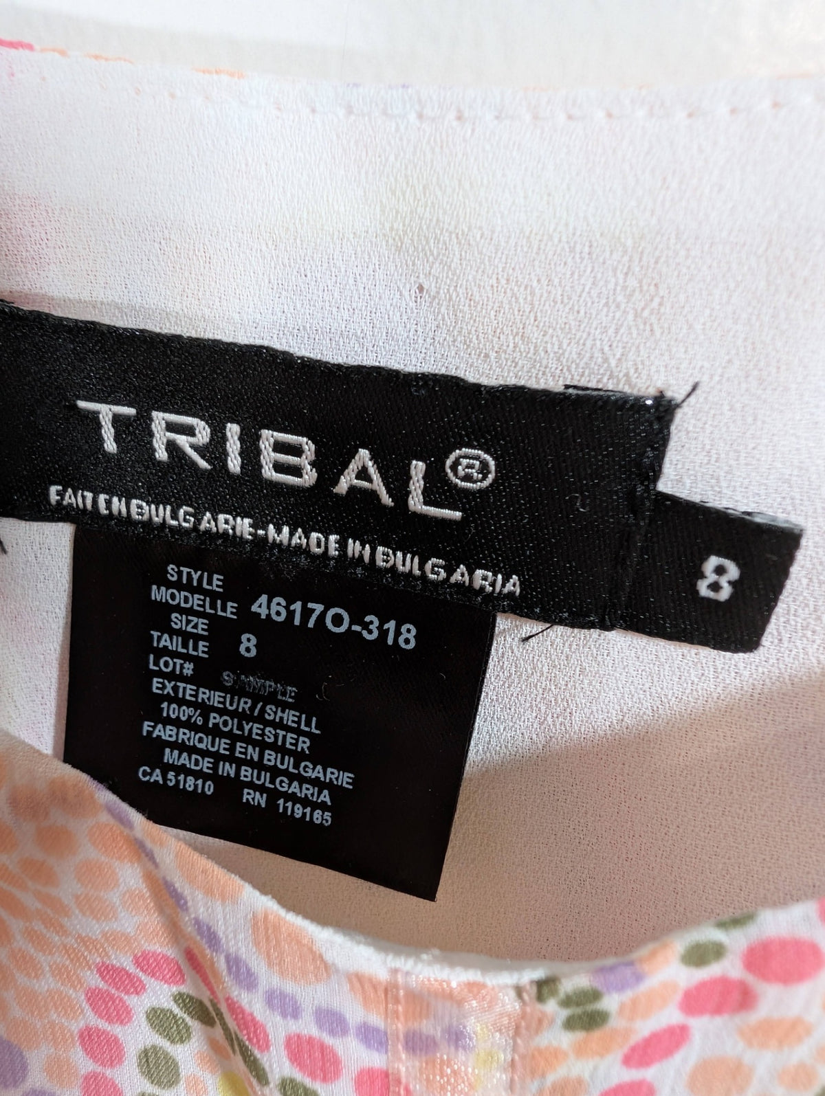 Tribal Dotted Blouse - SZ 8