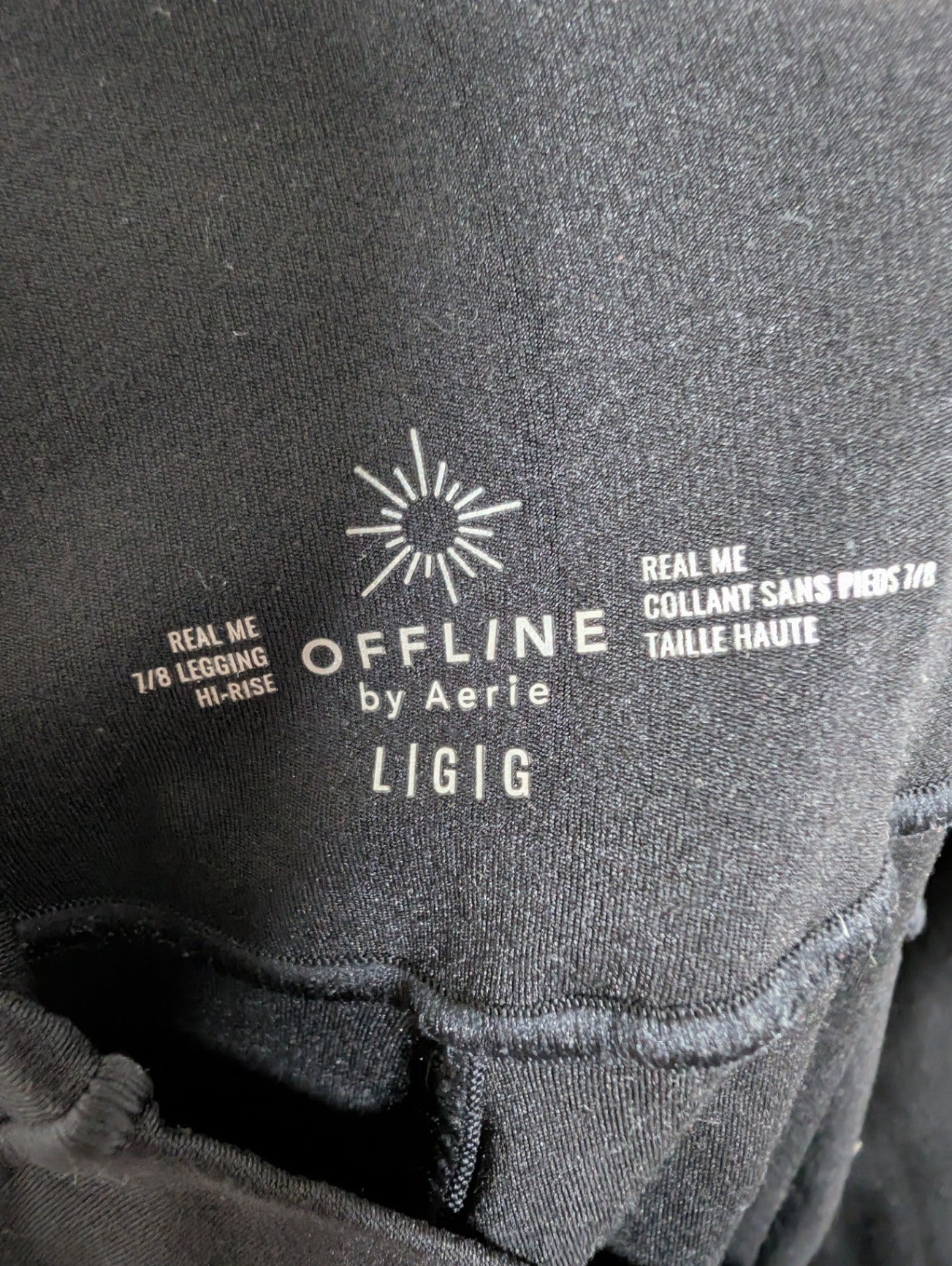 Aerie black leggings - Large