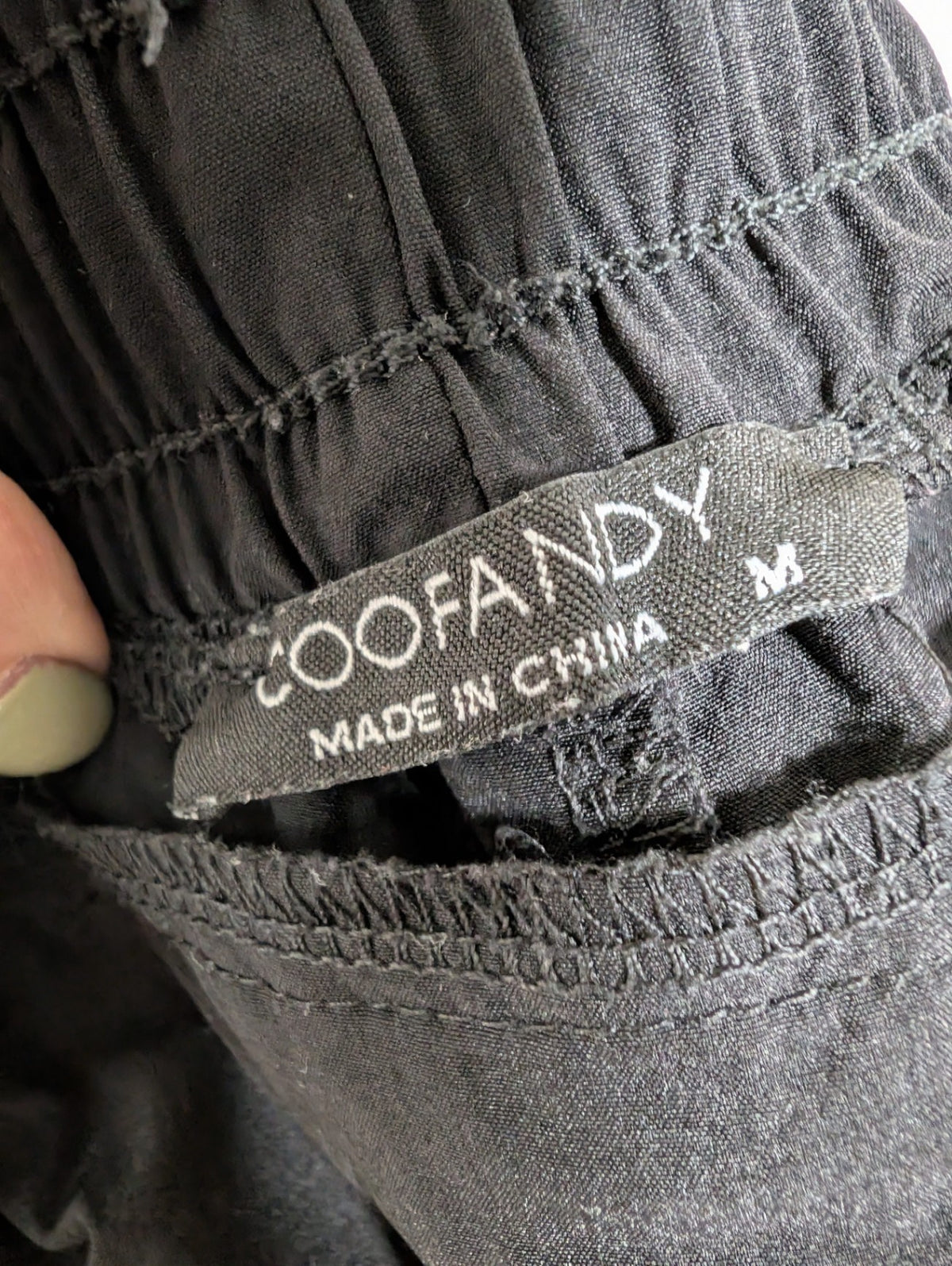 Coofandy black shorts  - Men's Medium