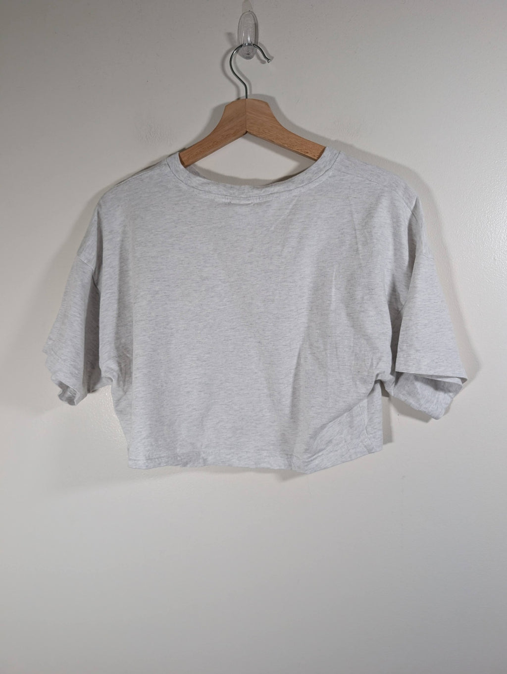 TNA grey crop tee - Medium
