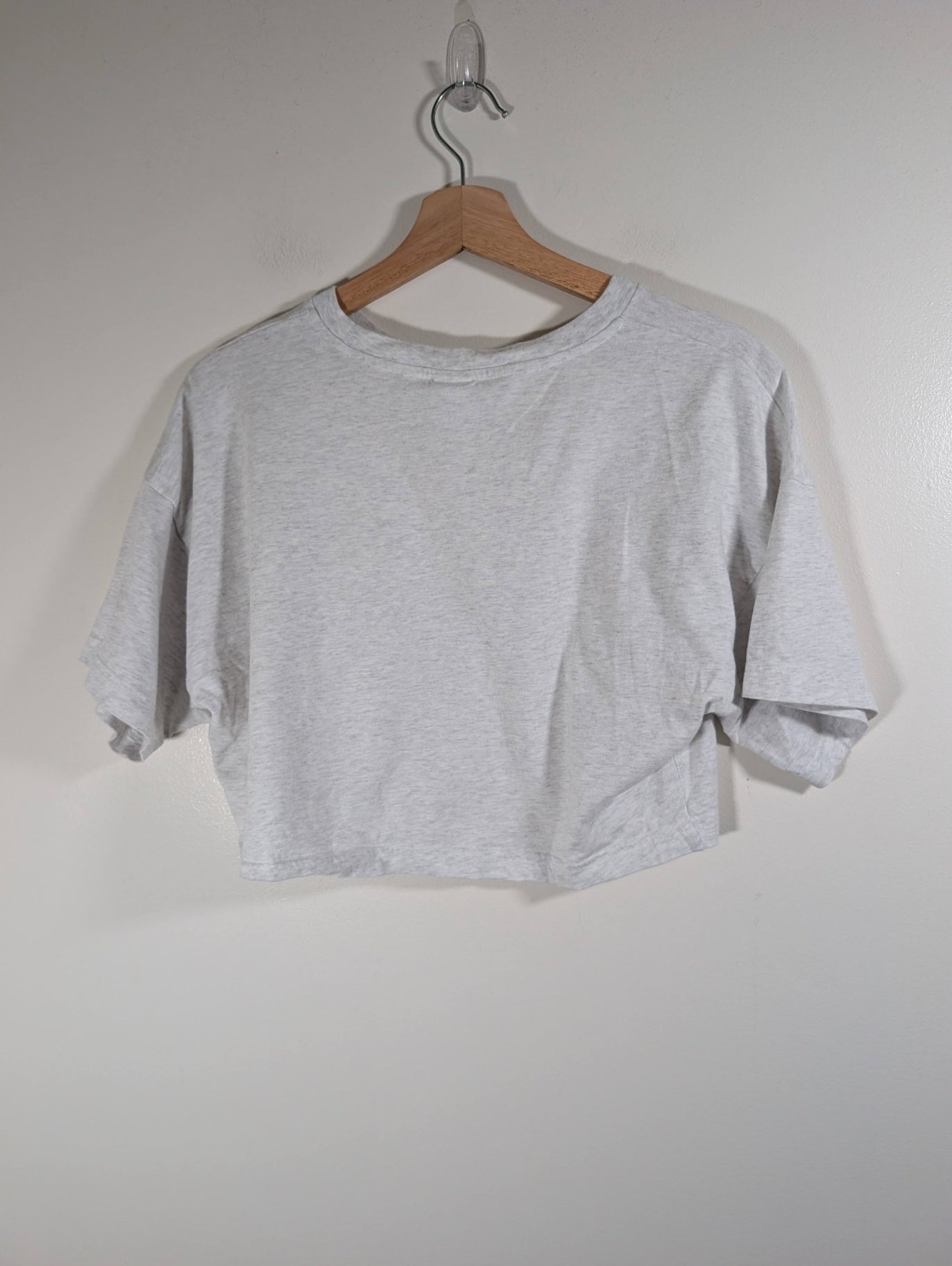TNA grey crop tee - Medium