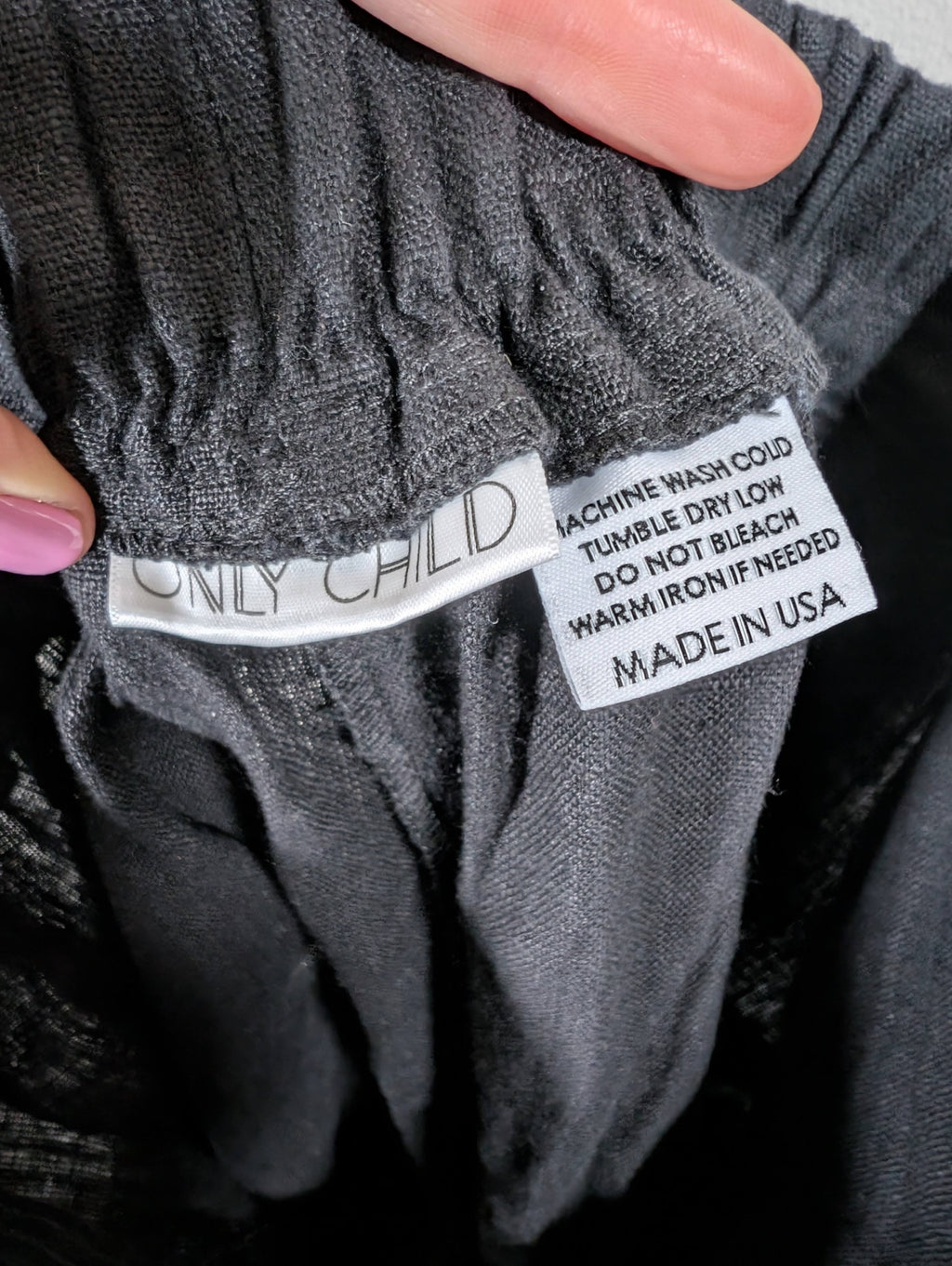 Only Child linen pants - SZ 8P